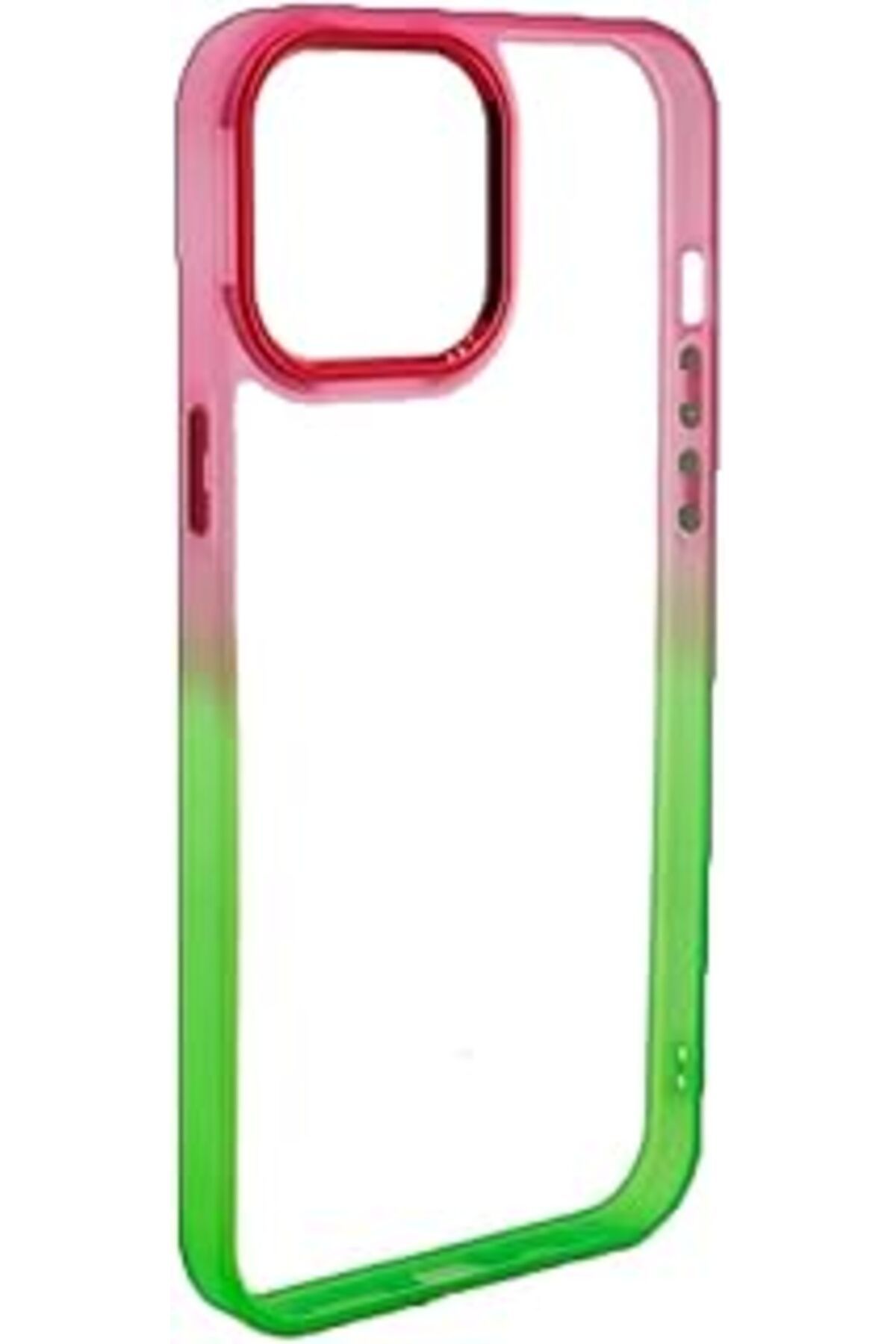 Pazarcan Iphone 12 Pro Max Ile Uyumlu Kılıf Mixcoloured Kapak Koruma Arka Kapak Çift Renk Kamera Çıkıntılı I
