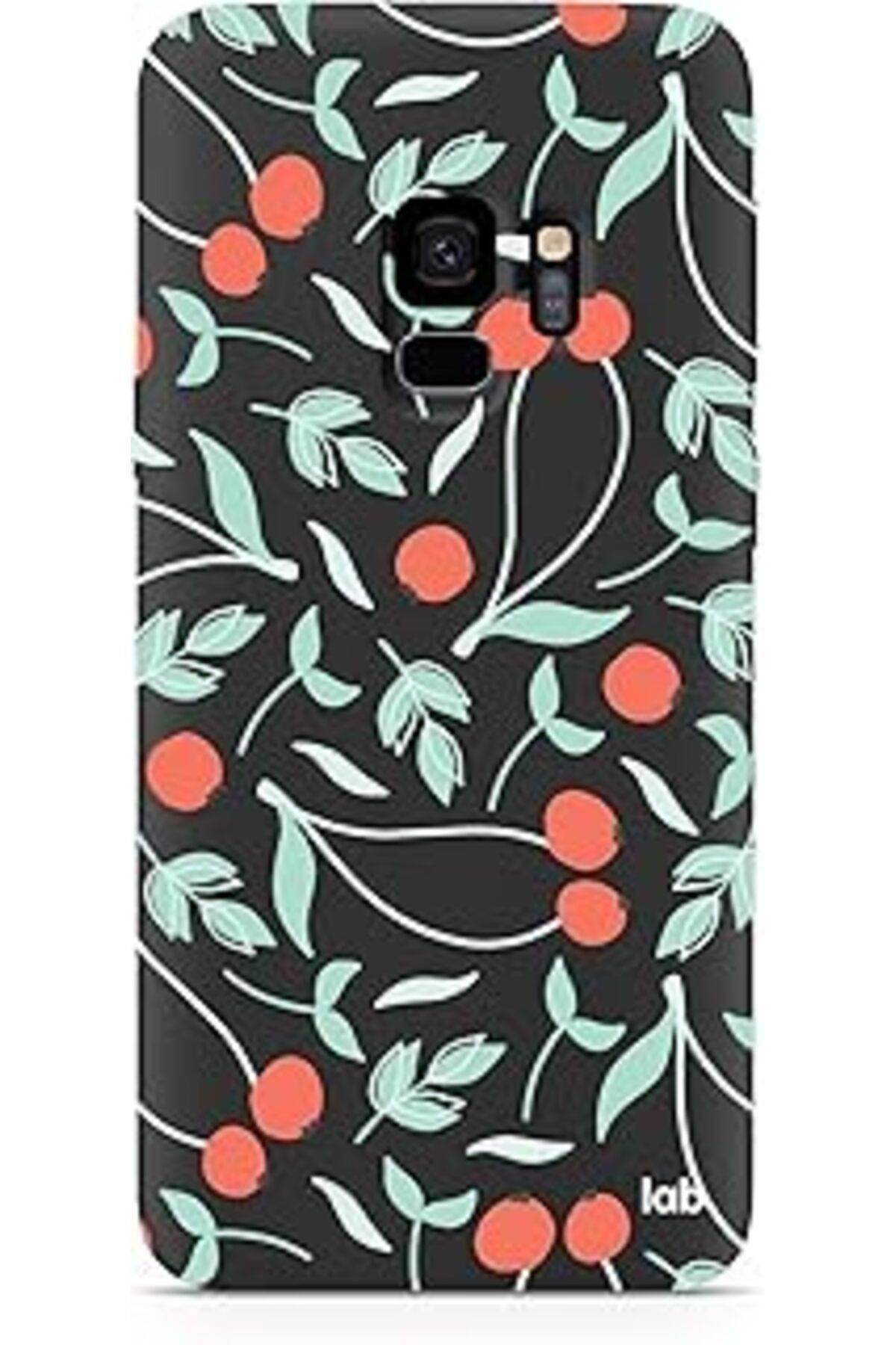 Pazarcan Caseslab S9 Siyah Silikon Telefon Kılıfı - Fresh Berries