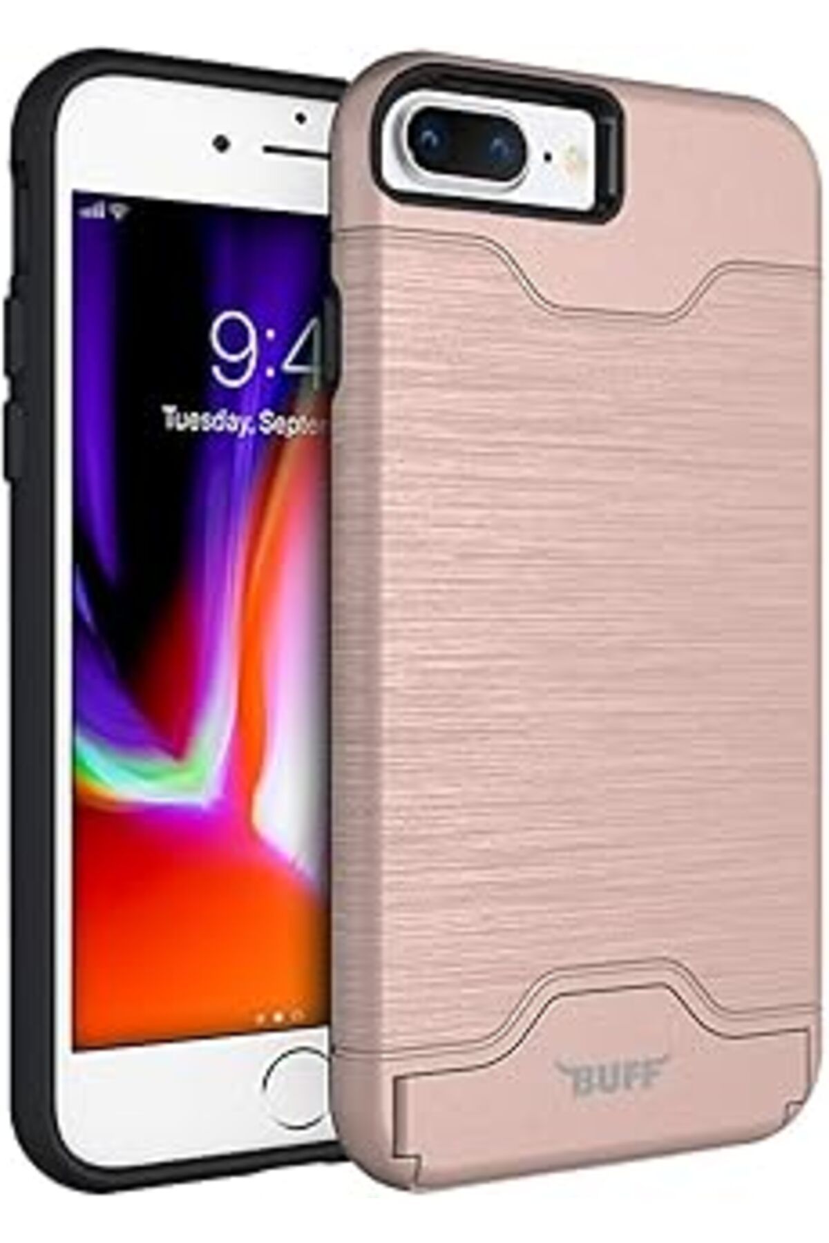 Qedii Buff Iphone 8 Plus / 7 Plus Slim Folder Kılıf