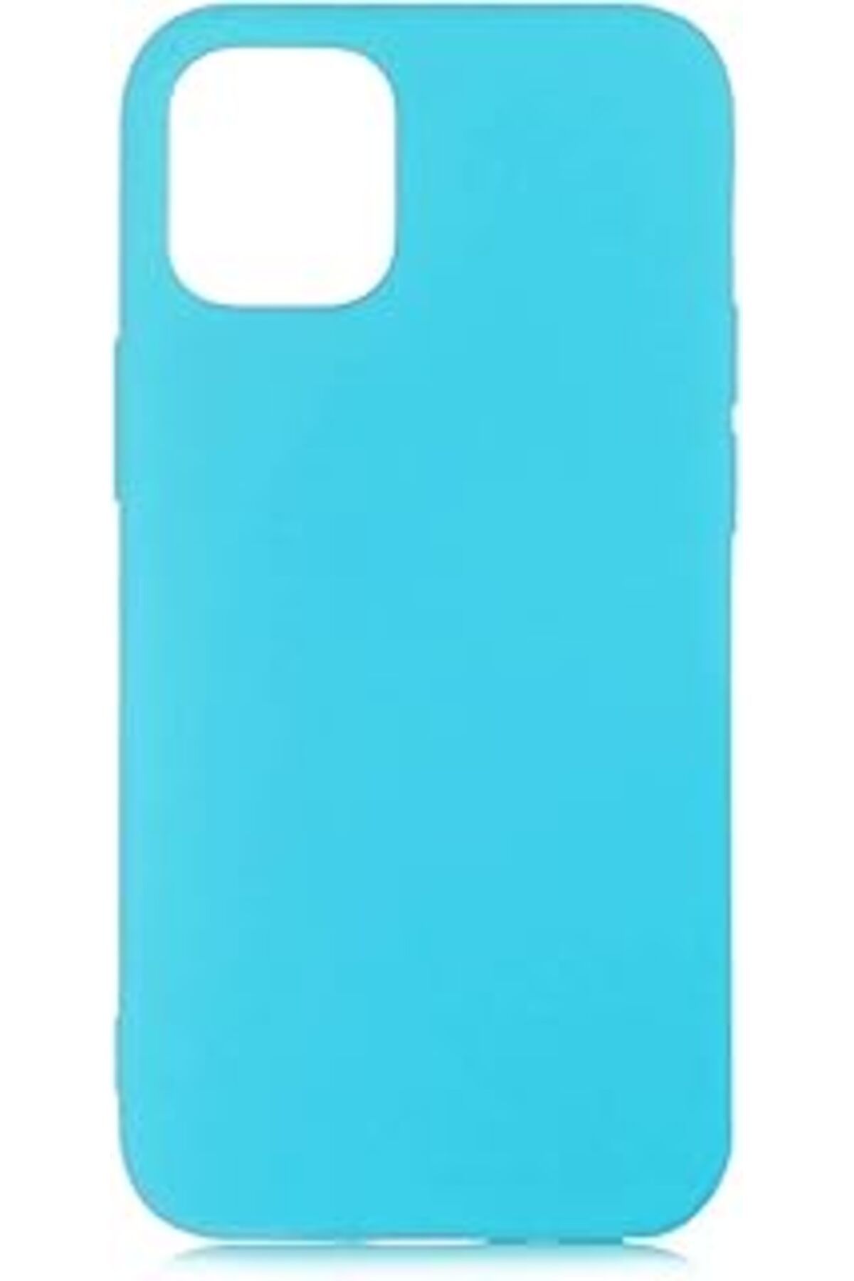 Pazarcan Kny Apple İphone 12 Pro Max Kılıf İçi Süet Lansman Lsr Silikon Turkuaz