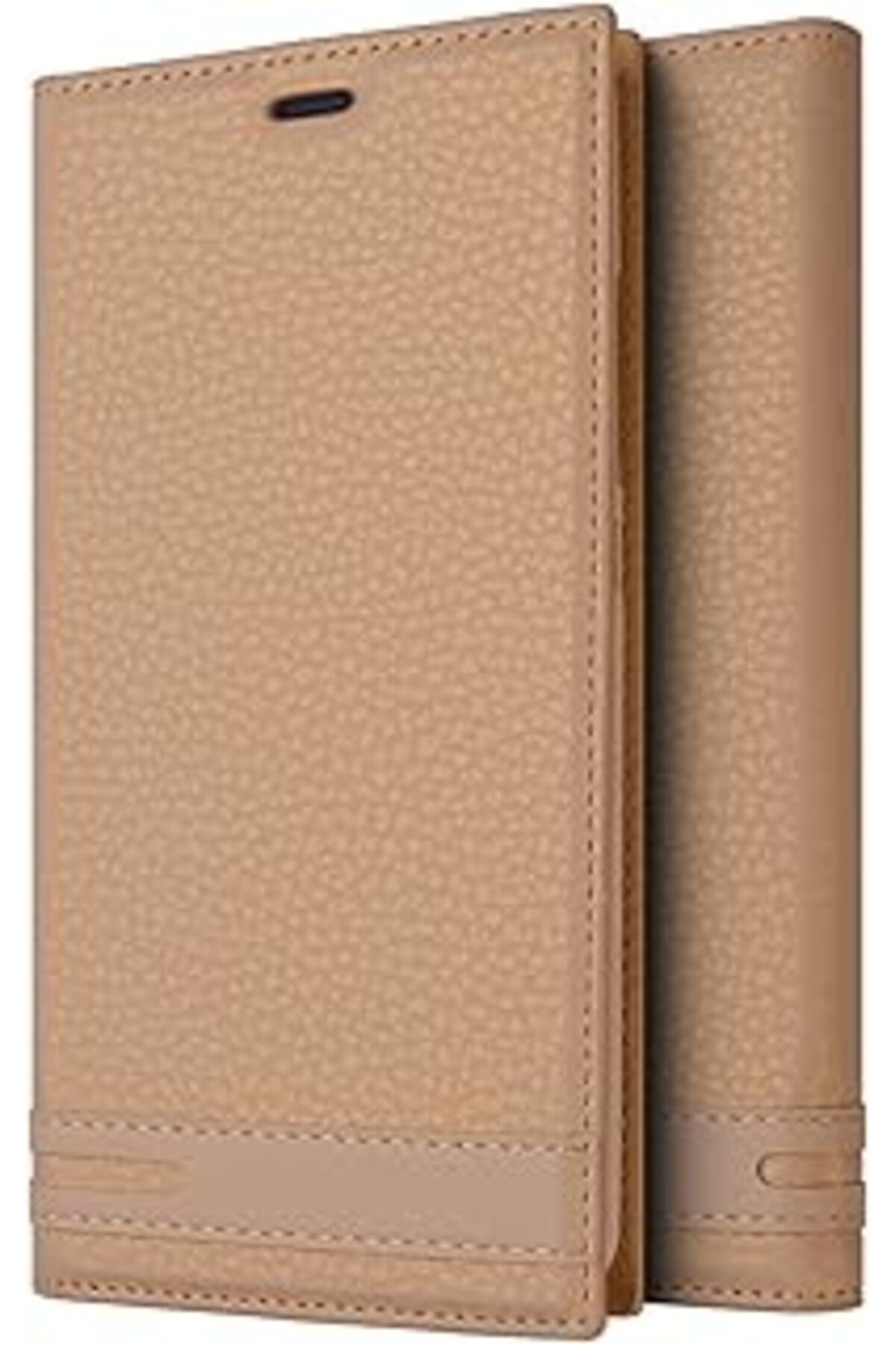 Qedii Microsonic Huawei P Smart Kılıf Gizli Mıknatıslı Delux Gold
