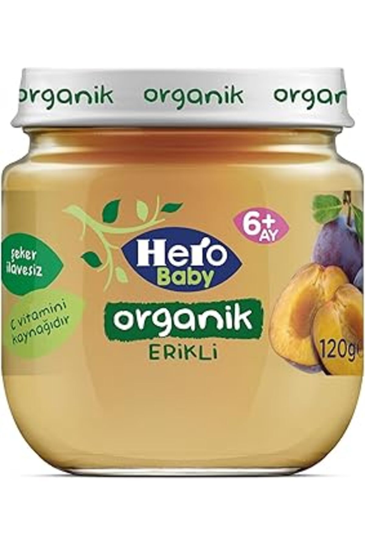 Qedii Hero Baby Organik Erikli Ek Gıda 120 Gr