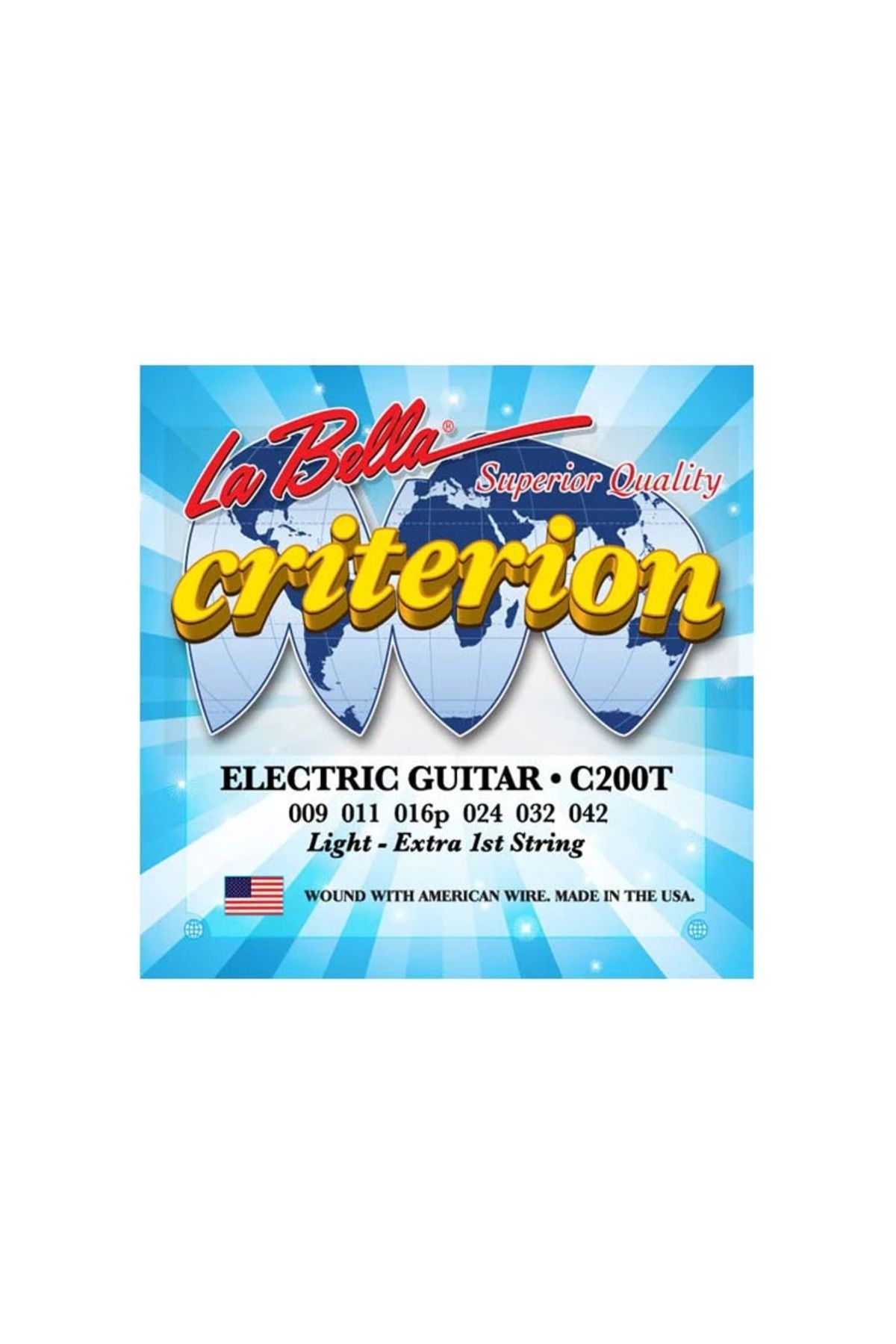noip Gitar Aksesuar Elektro Tel Labella LB-C200T 09 (7474)