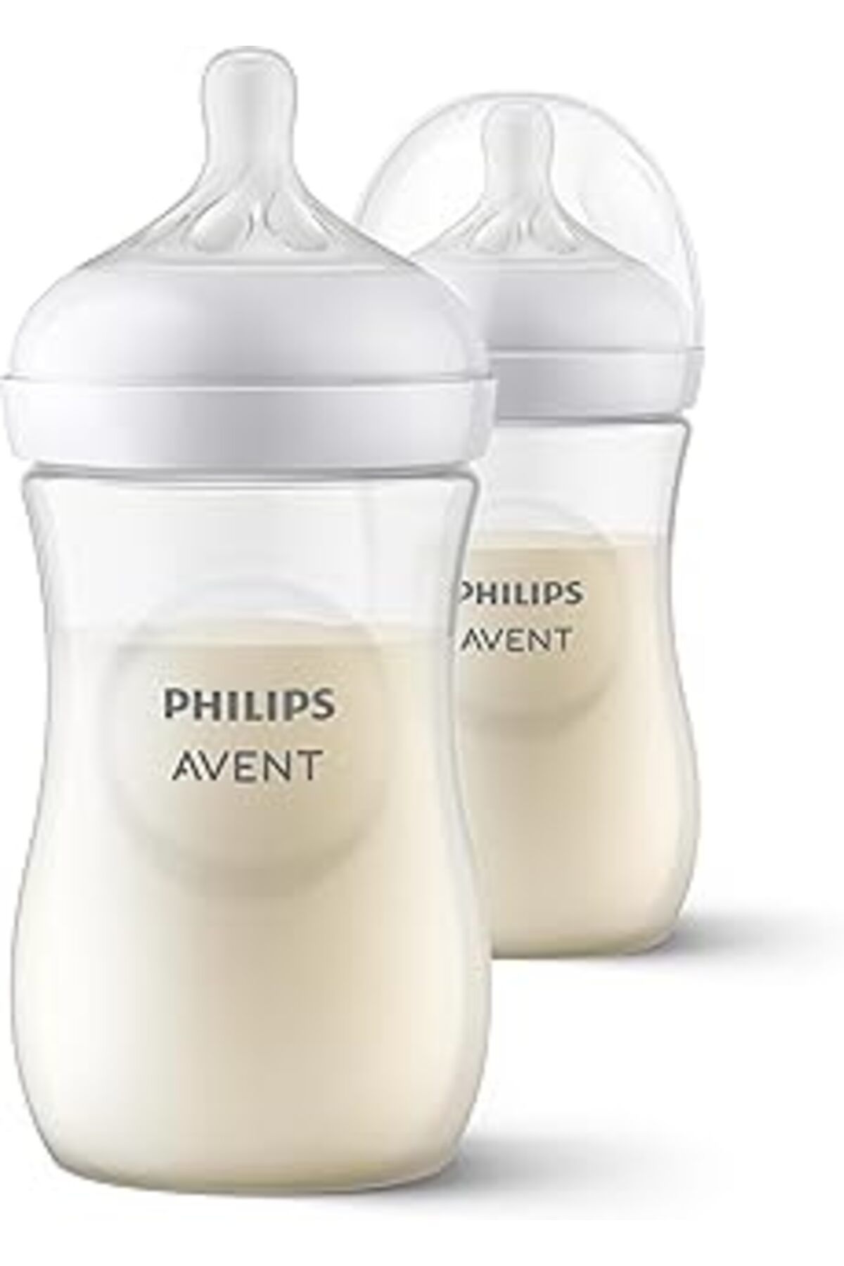 Qedii Natural Response Pp 2'Li Biberon Seti, 260 Ml, 1 Ay Ve Üstü, Doğal Tepkili Biberon Emziği, Scy903/0
