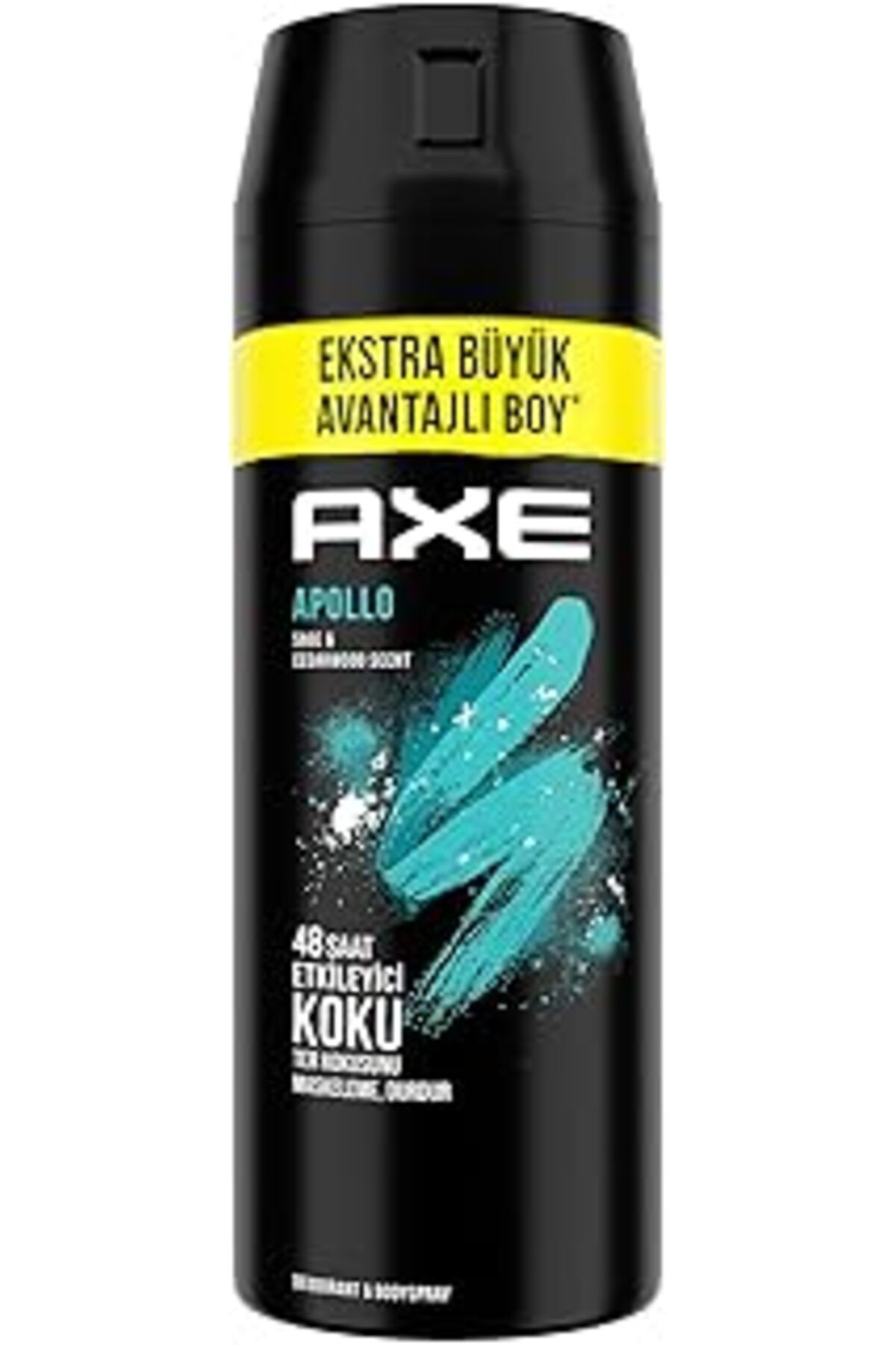 Karachil Axe Erkek Sprey Deodorant Apollo 48 Saat Etkileyici Koku 200 Ml