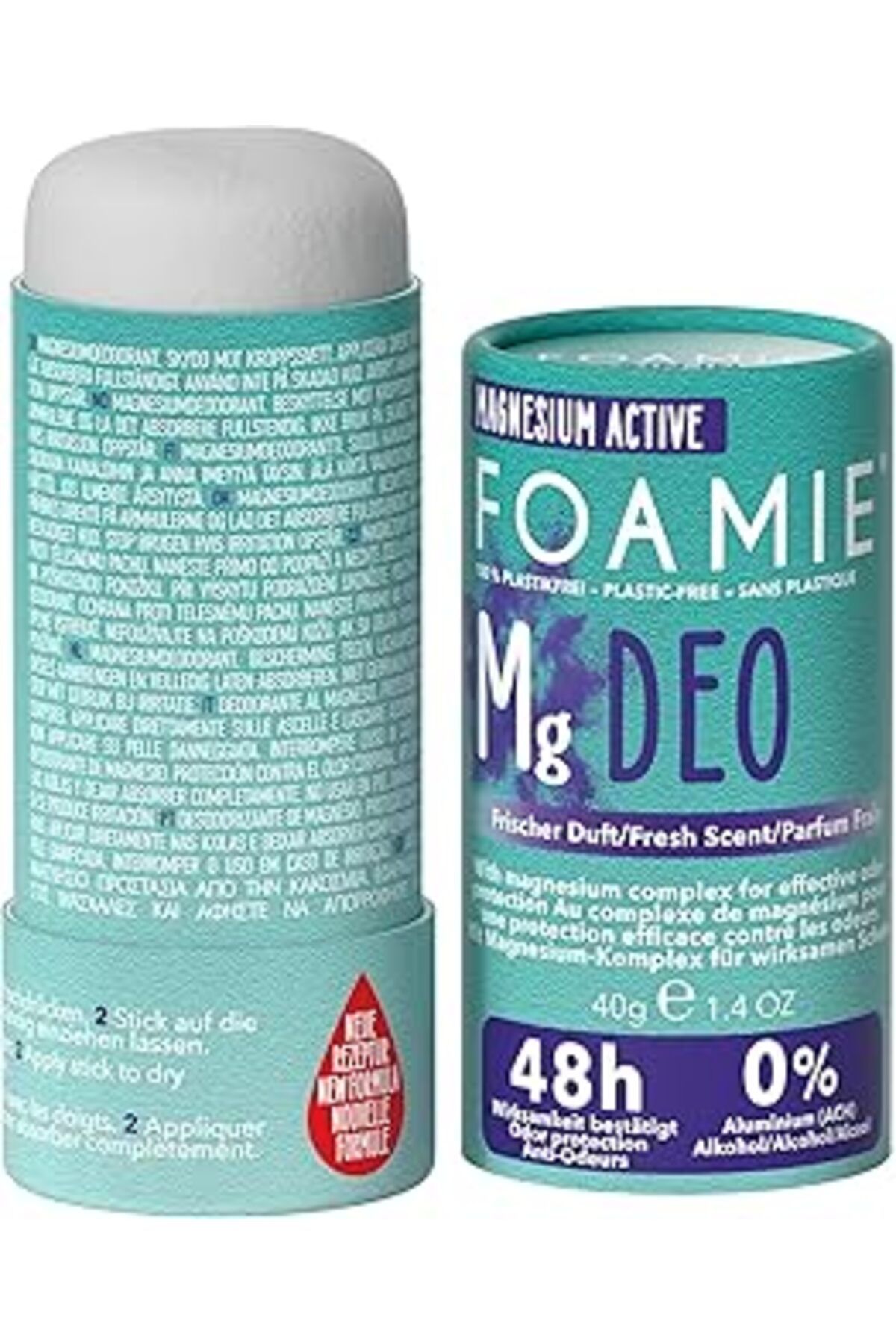 Qedii Foamie Deodorant Rain In The Woods Green - 4063528084330