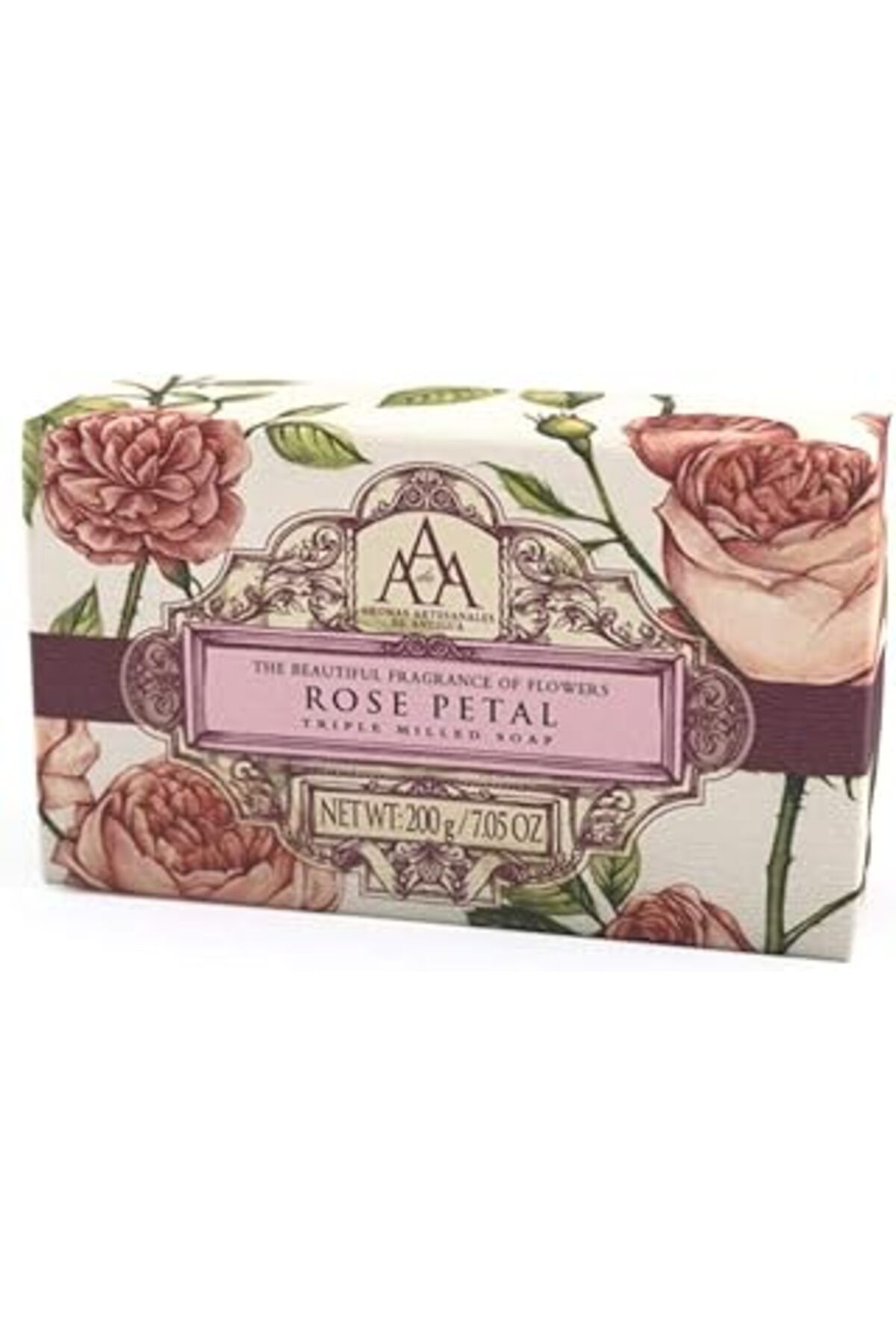 Karachil Aromas Artesanales De Antigua Sabun Rose Petal 200 Gr