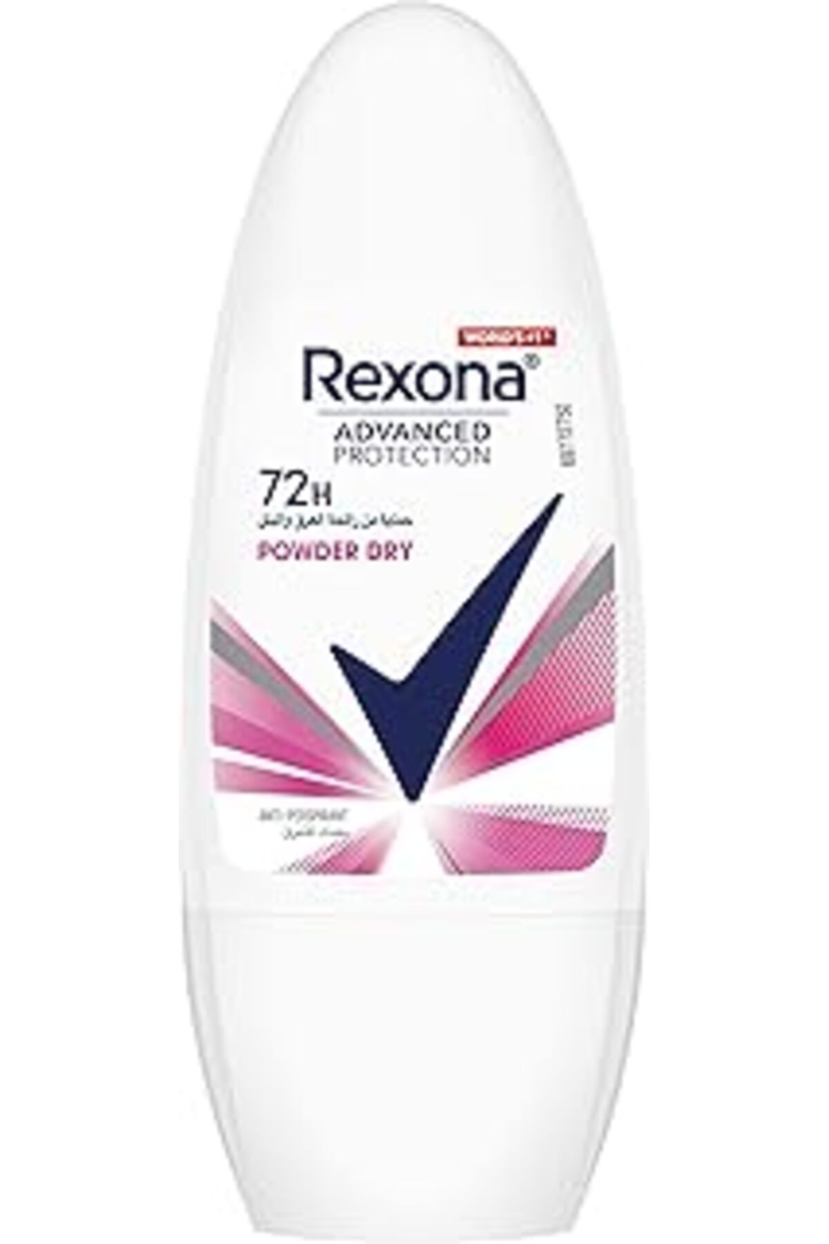 Karachil Rexona Üstün Koruma Kadın Roll On Deodorant Powder Dry 72 Saat Kesintisiz Koruma 50 Ml