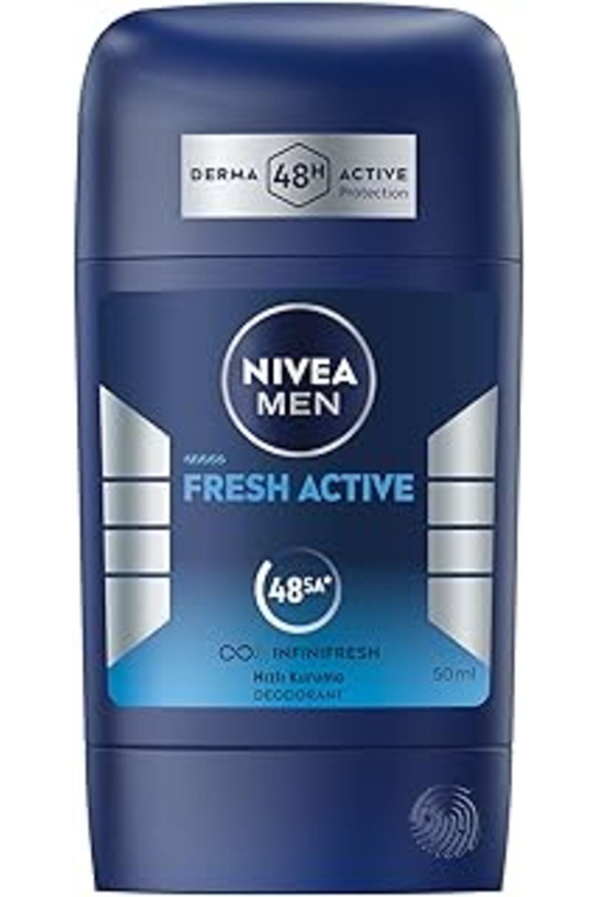Karachil Men Erkek Stick Deodorant Fresh Active 50 Ml, Ter Ve Ter Kokusuna Karşı 48 Saat Deodorant Koruması,