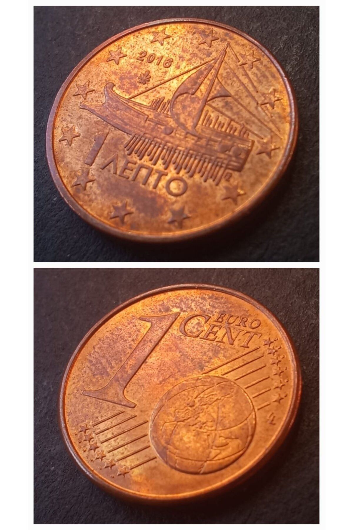 escoines koleksiyon 399636861c520e51c5 2016 Yunanistan 1euro cent ççt eski yabancı madeni para