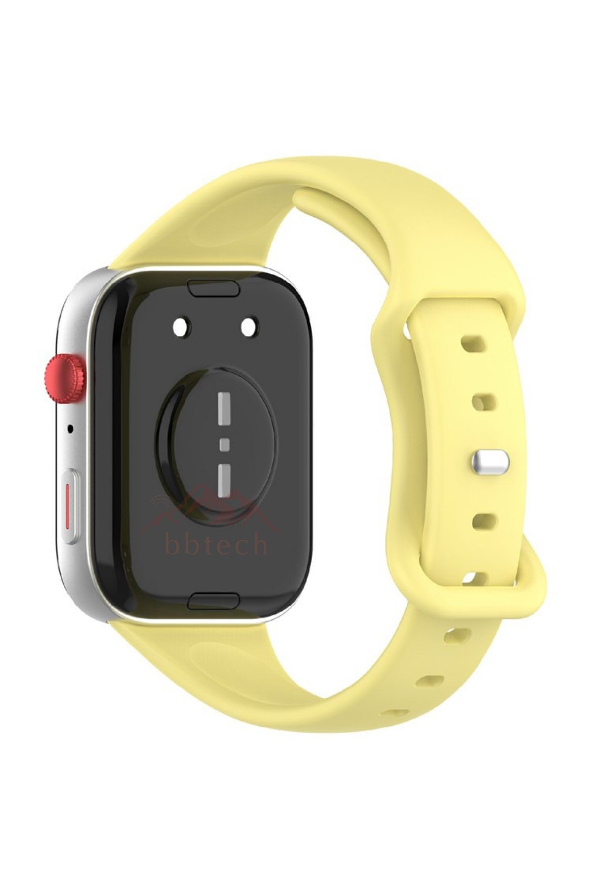 bbtech Huawei Fit 3 / Fit 4 / Fit 4 Pro Uyumlu Slim Soft Silikon Kayış İnce Tasarım Huawei Watch Kordon