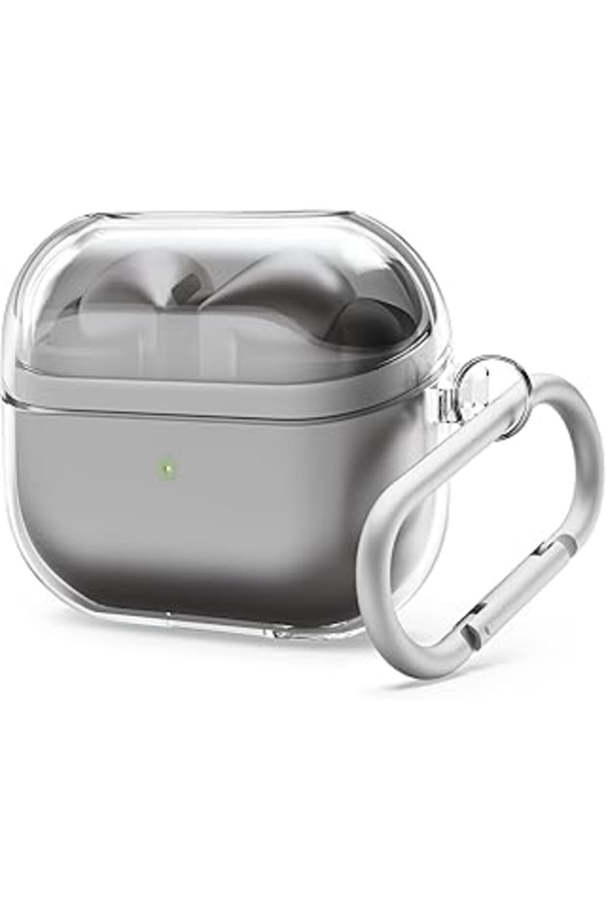 NETWORK ART Elago Samsung Galaxy Buds 3 Kılıf Ve Galaxy Buds 3 Pro Kılıfı Ile Uyumlu, Karabinalı Şeffaf Kılıf,