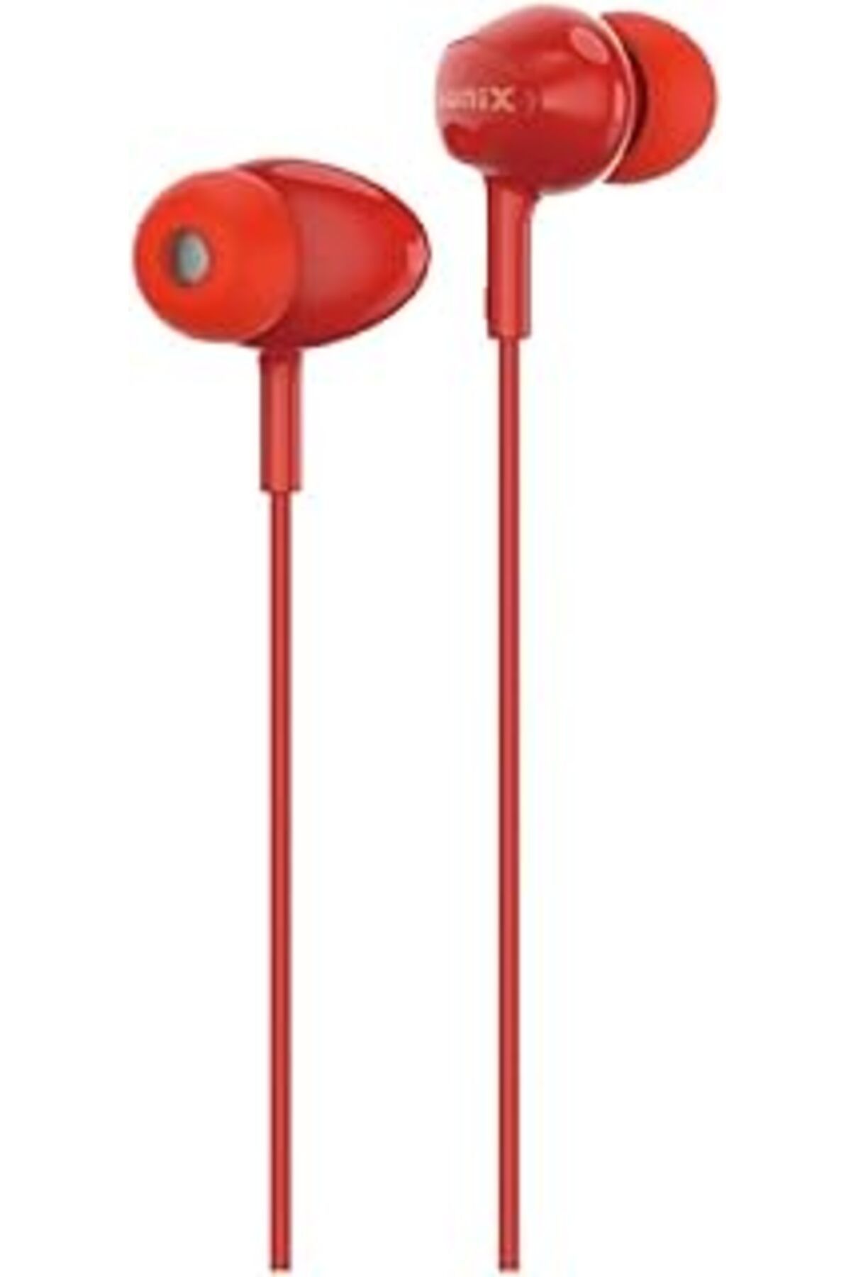 Pazarcan Sx16 Mikrofonlu Kulakiçi 3.5Mm Kulaklık Kırmızı
