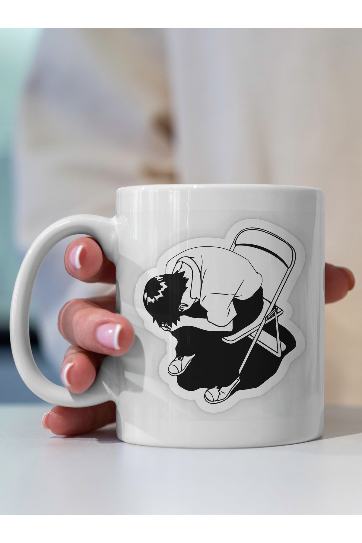 Ayabak Kupa Bardak - Anime Evangelion Desenli Kupa Bardak - Hediyelik Kupa Bardak