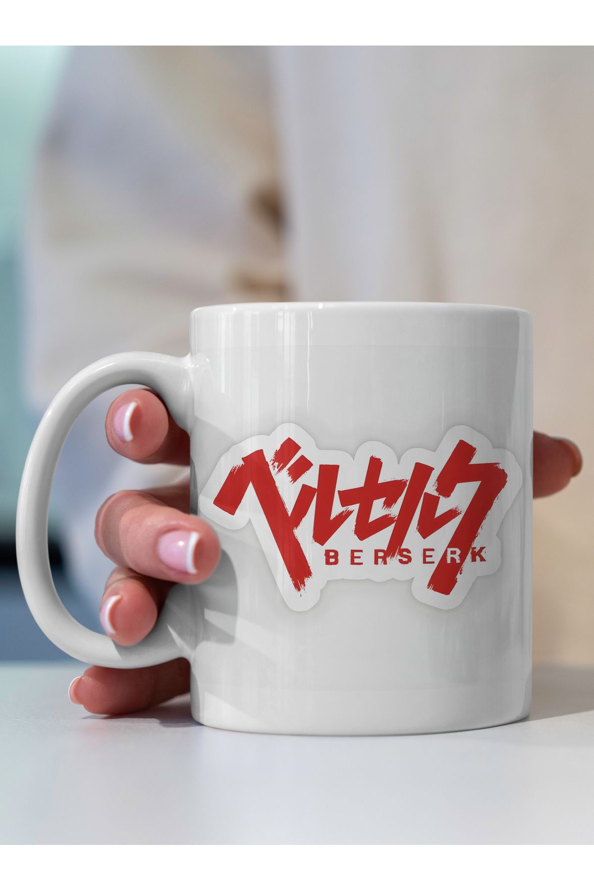 Ayabak Kupa Bardak - Anime Berserk Desenli Kupa Bardak - Hediyelik Kupa Bardak