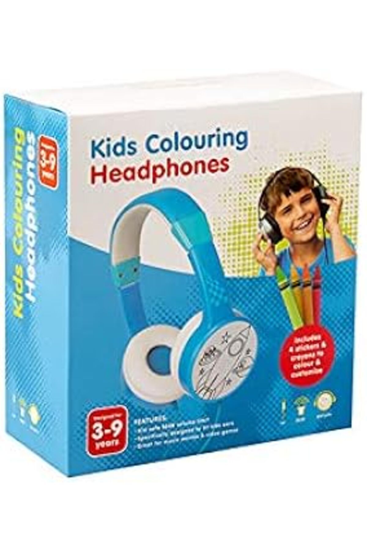 Pazarcan Kids H-31115 3.5Mm Aux Mavi Çocuk Kulaklığı