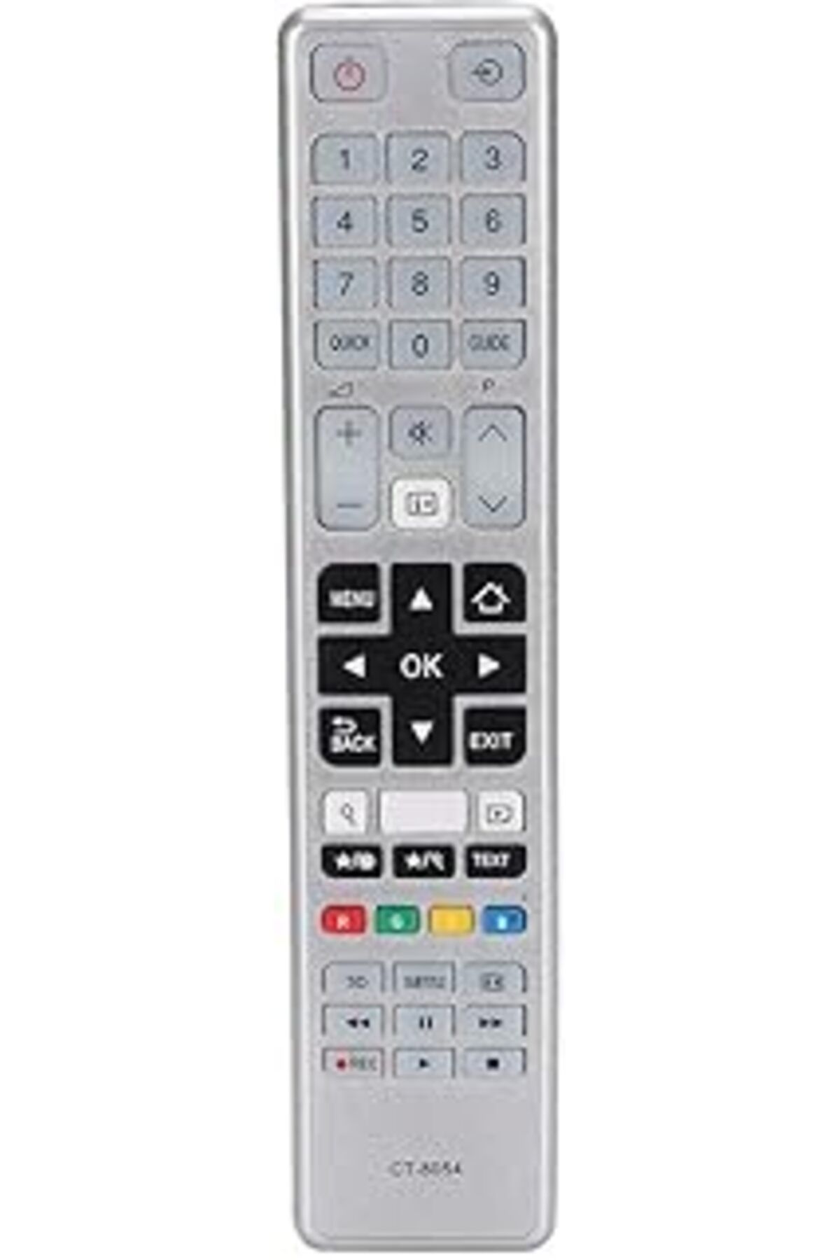 Pazarcan Topiky Ct-8054 55s3653db Için Tv Uzaktan Kumandasının Yeni Yedeği