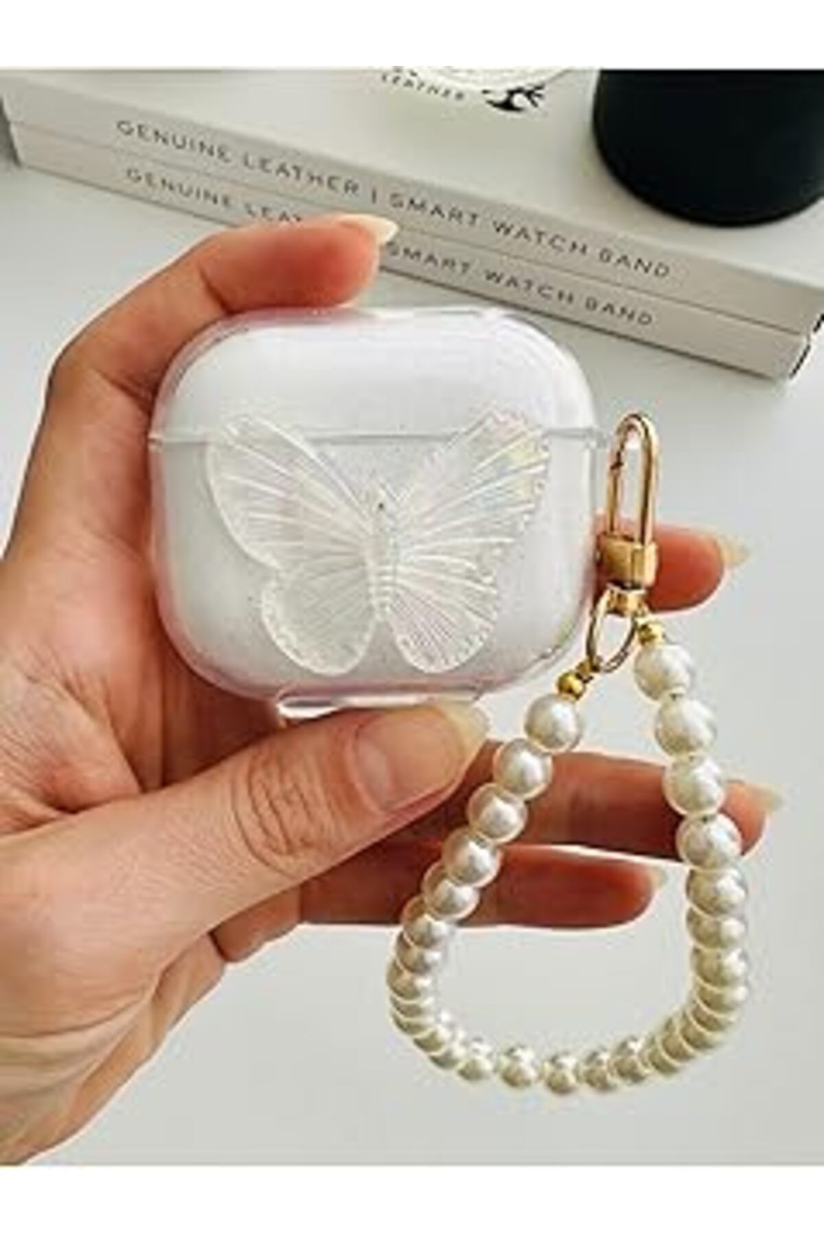 Pazarcan Airpods Pro-Pro2 Ile Uyumlu Oyuncak Tasarımlı Kalın Silikon Koruyucu Kılıf - Oyuncaklıkelebek