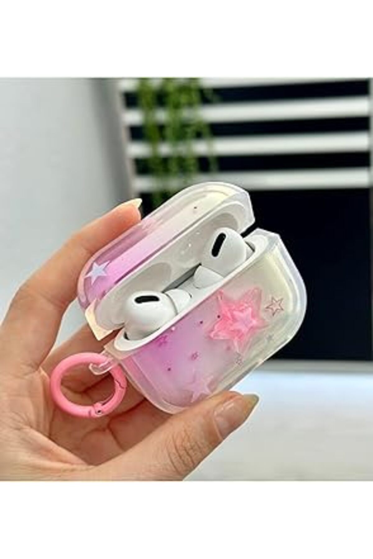 Pazarcan Airpods Pro-Pro2 Ile Uyumlu Oyuncak Tasarımlı Kalın Silikon Koruyucu Kılıf - Fosforluyıldız