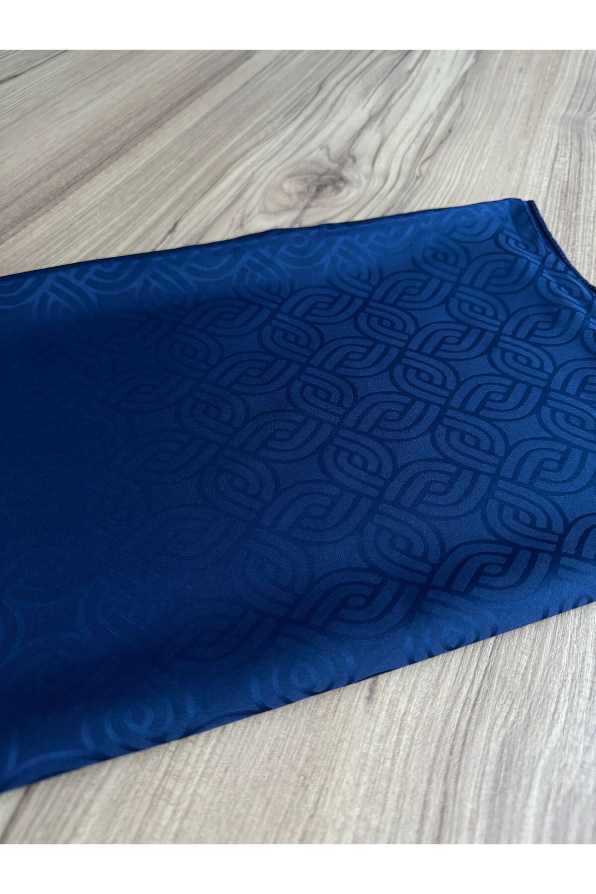 Degs Scarf Jakar Şal Çiçeksi Desenli İpeksi Şal
