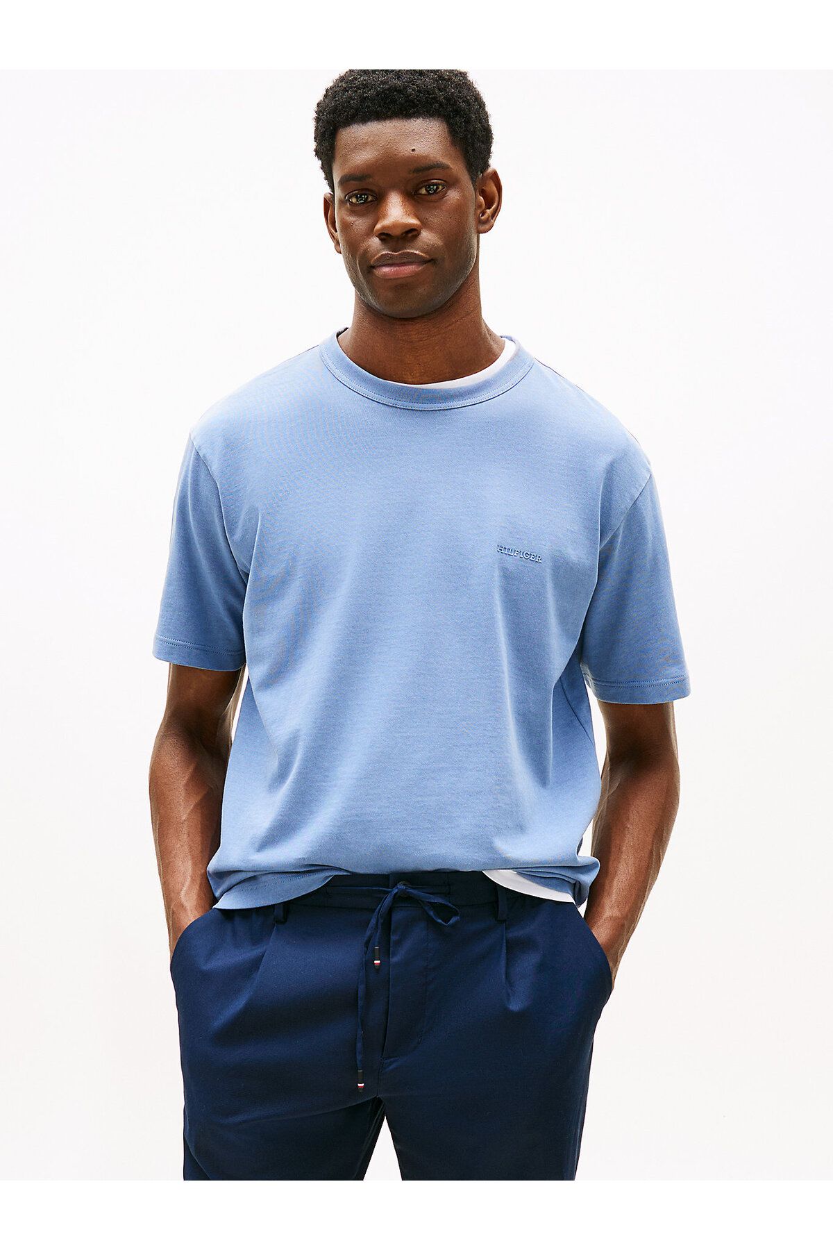 Tommy Hilfiger Tonal Logo Relaxed Fit T-Shirt
