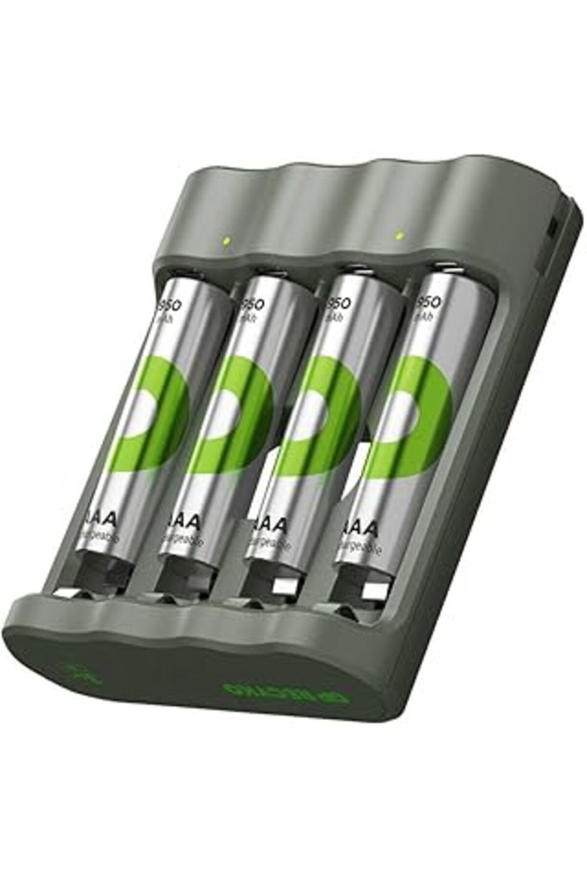 Pazarcan Gp B441 Usb Pil Şarj Cihazı 4 Adet 950Mah Aaa İnce Pilli Set