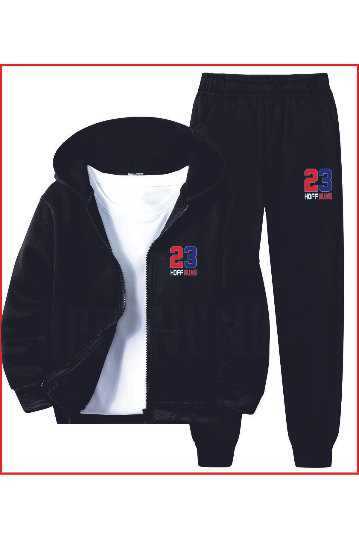 HOFFNUNG Full Zıp Newyork 23 Empıre Oversize Eşofman Takımı