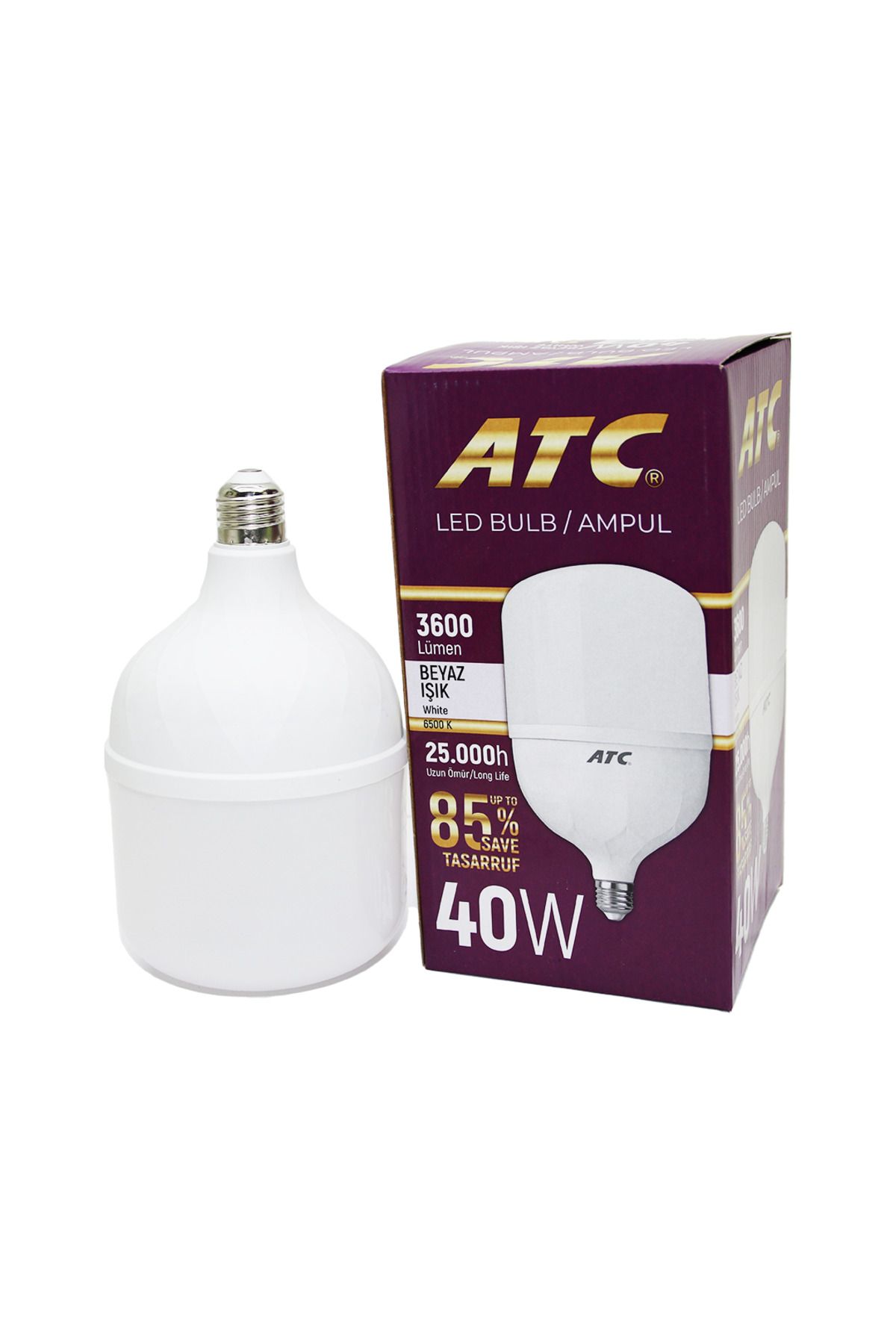 STOREMAX acelya 40W TORCH LED BULB AMPUL BEYAZ E27 Star Shop Trend 1058548