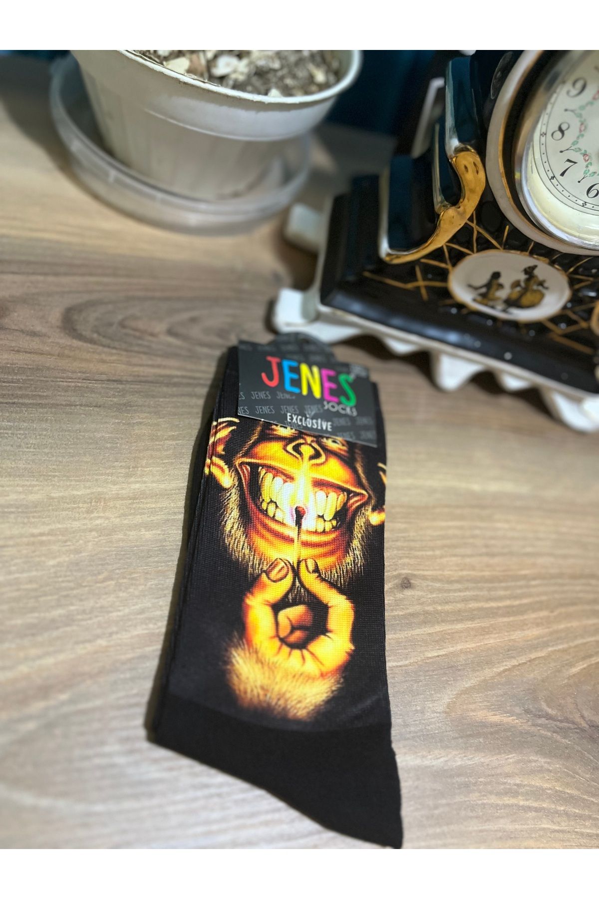 JENES Dijital Baskılı Çorap Uzun Soket Premium Unisex Çorap