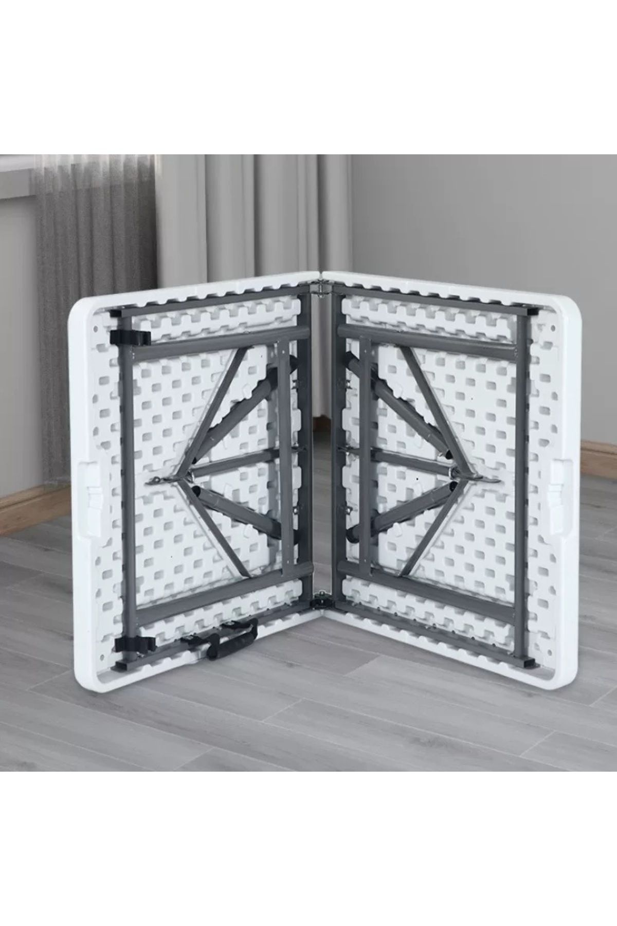 Living-Multi-Purpose Foldable Table with Handle – Rectangular Design 7