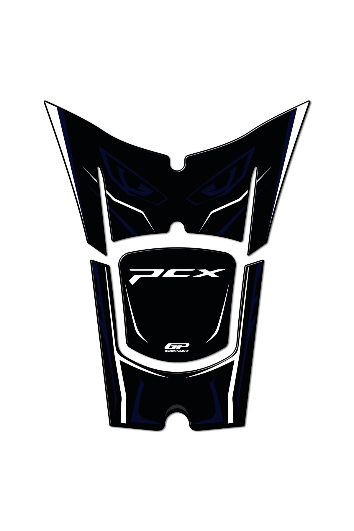 GP KOMPOZİT GP Kompozit Honda PCX 125 / 150 2025 Uyumlu Tank Pad Mavi
