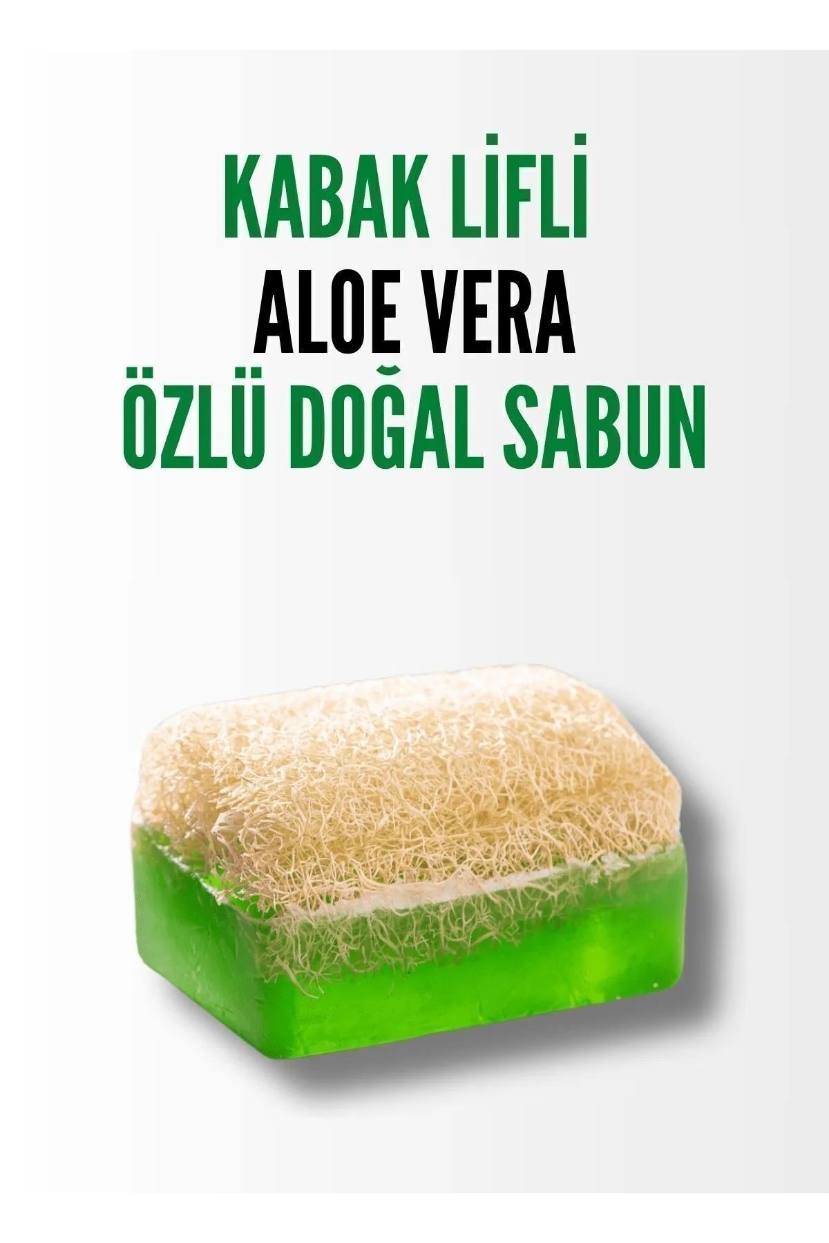 karacadağ Kabak Lifli Aloe Vera Özlü Doğal Sabun