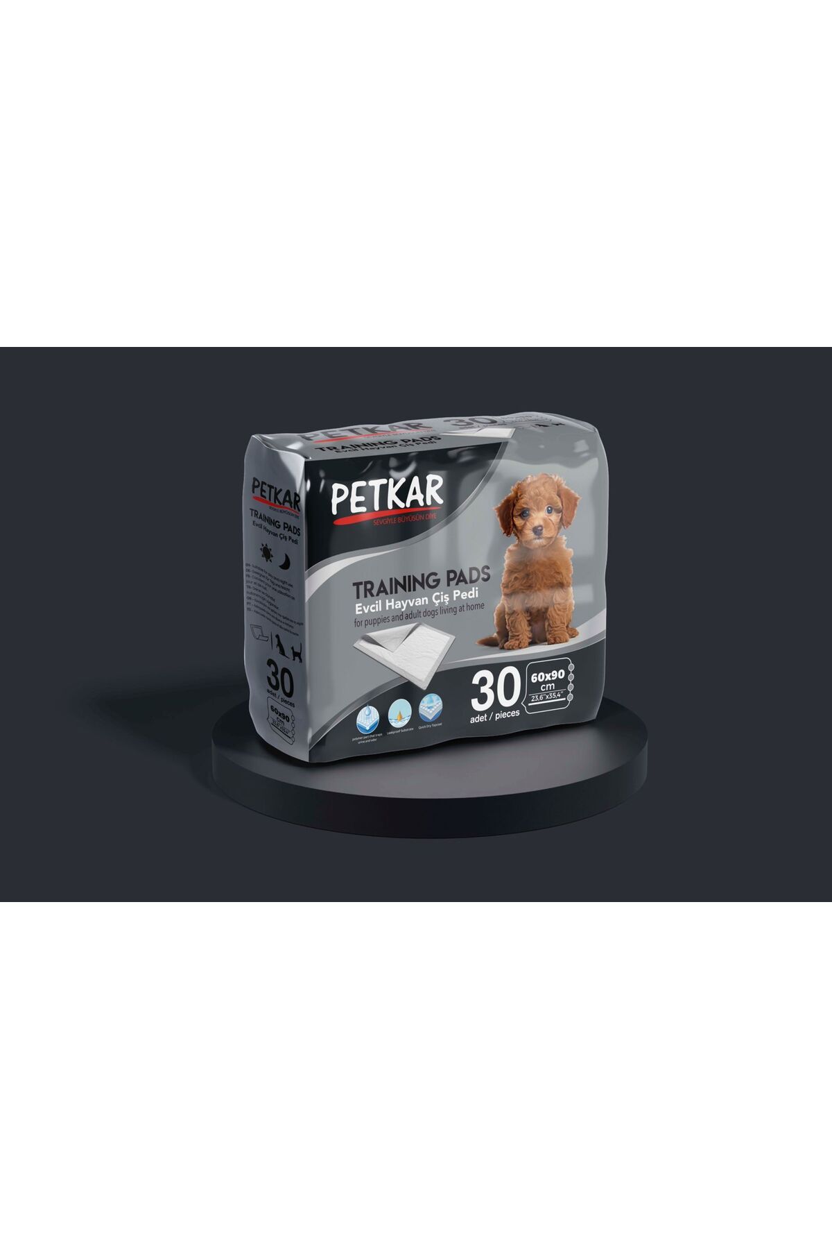 vet advice Köpek Eğitim Çis Pedi 60x90 30'lu