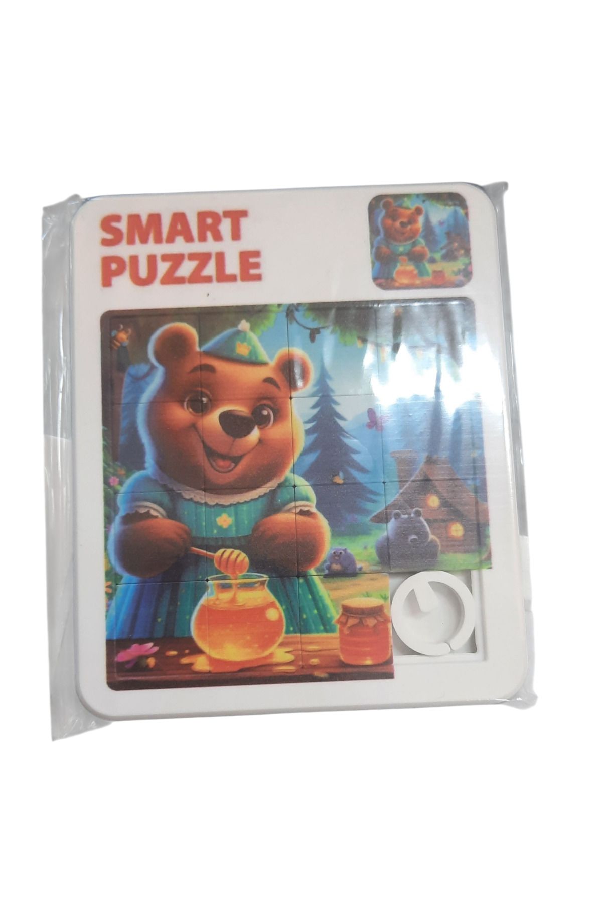 ydn Smart Kaydirmali Puzzle 15 Parça 10,5x9 cm