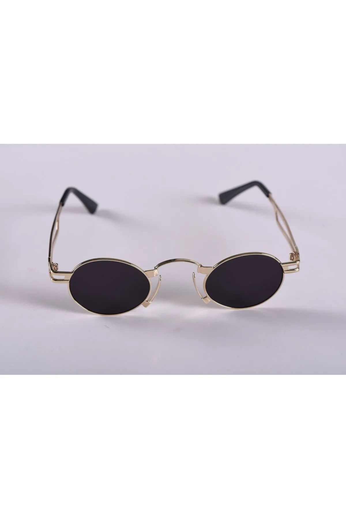 ZEINN Fleur Gold Oval Çerçeve Güneş Gözlüğü