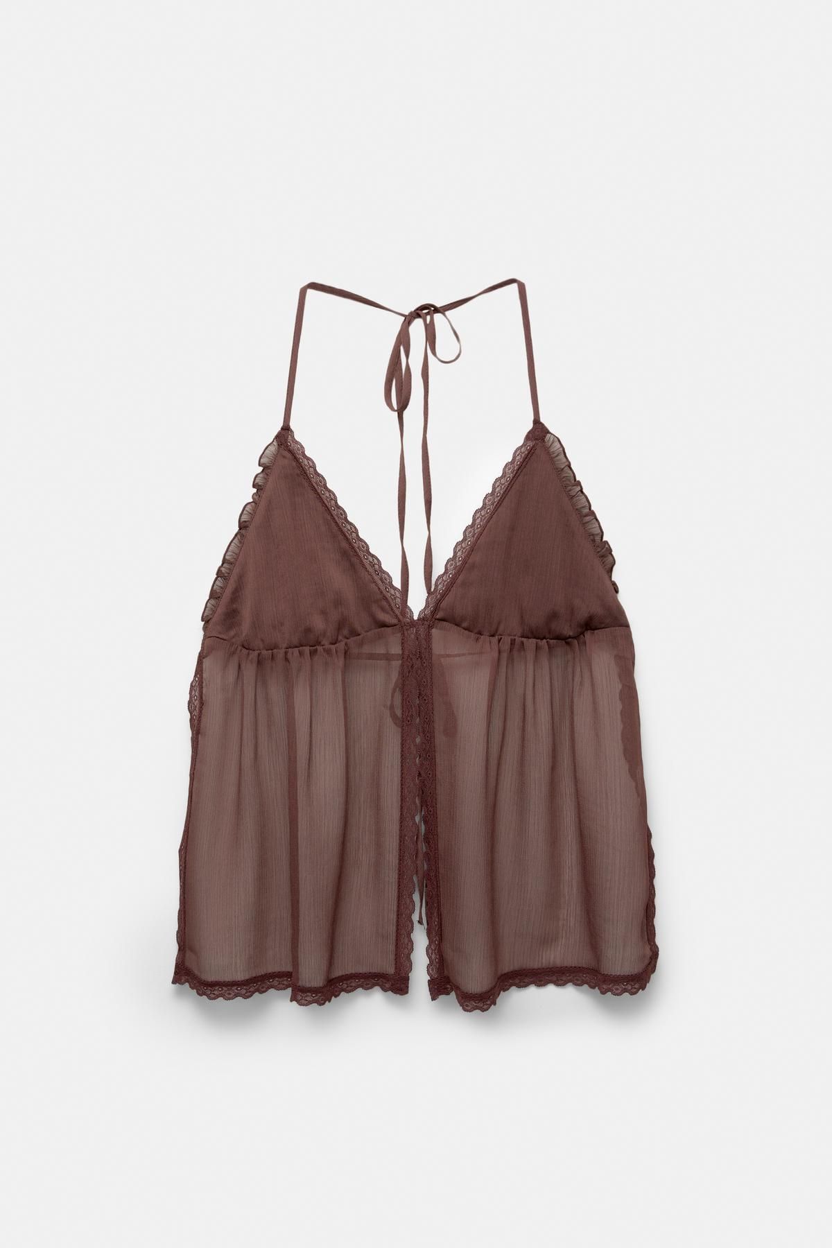 Pull & Bear-Open back camisole top 6