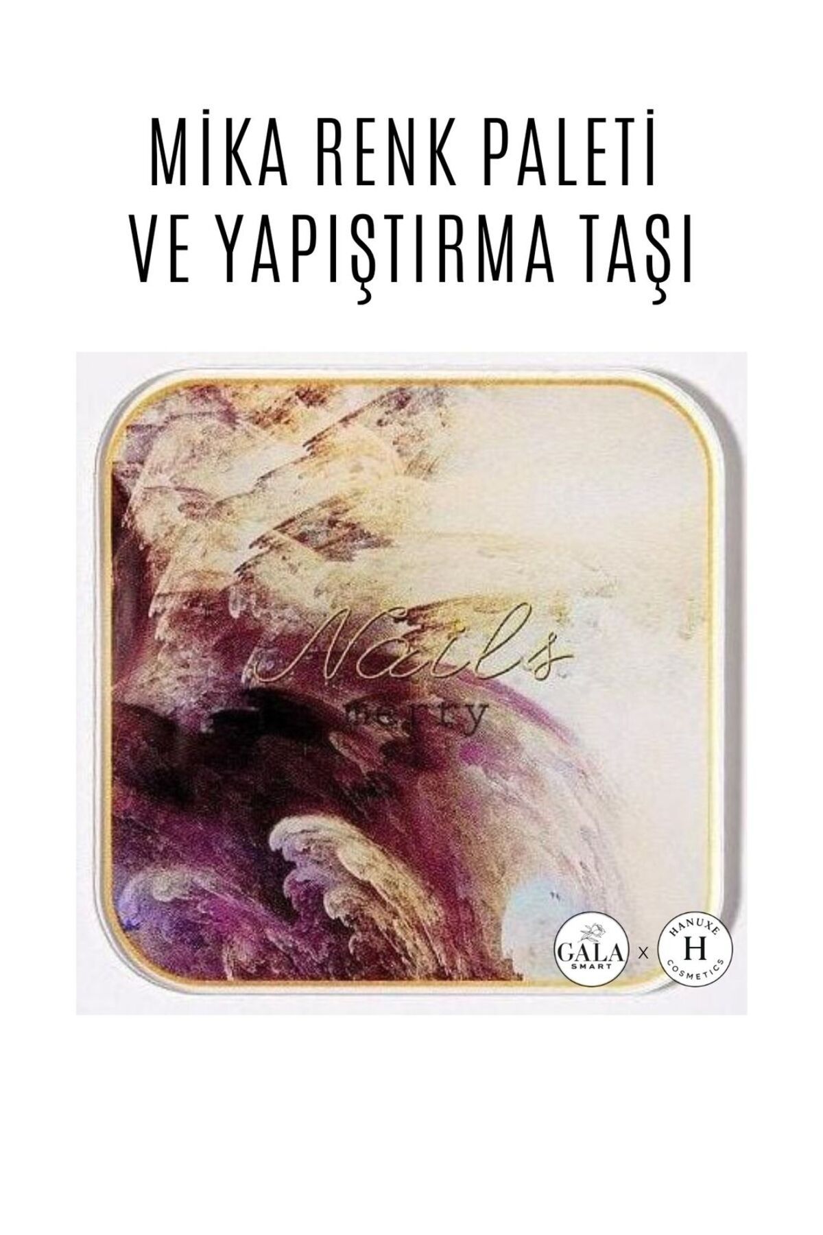 gala smart MİKA RENK PALETİ VE YAPIŞTIRMA TAŞI