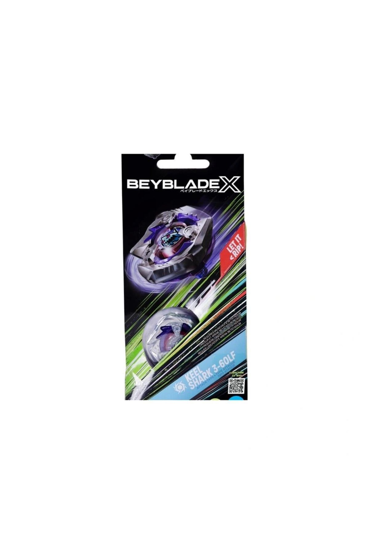 Eng Nessiworld BEY00000 Beyblade Top Keel Shark 3-60LF