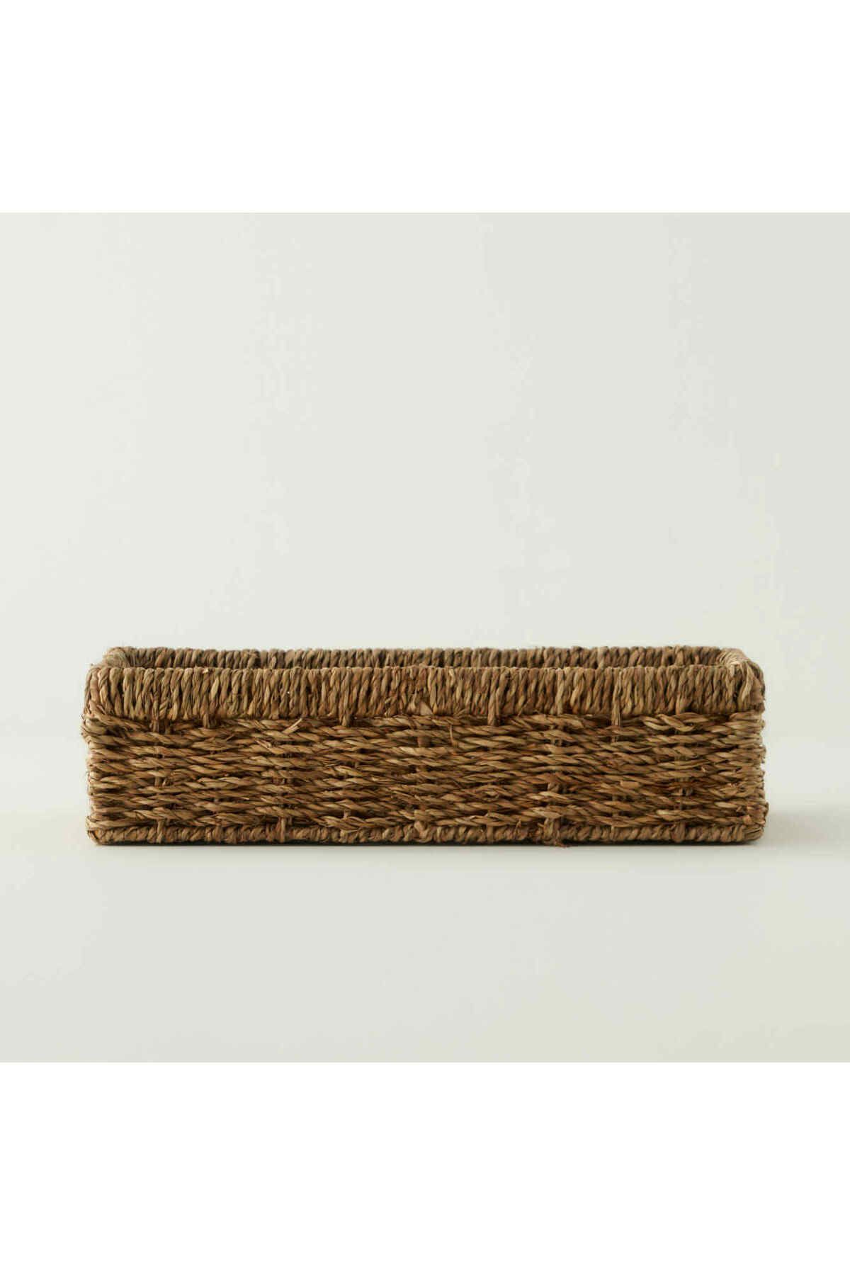 Bella Maison Nira Hasır Sepet Naturel (35x24x9 cm)