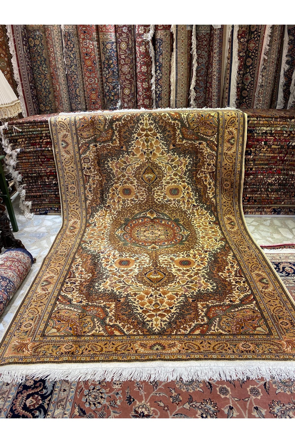 RD RAMAZAN DAĞ EL HALI SANATI El Dokuma Kayseri Karslıoğlu Dokuması Birinci Sınıf Kalite Ebat 300x200