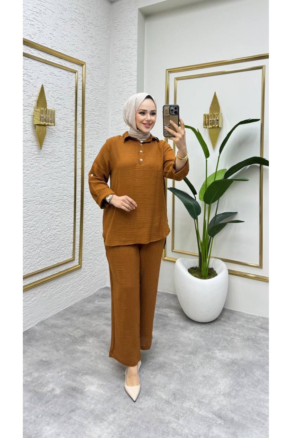 NGS MÜSLİN PANTOLON TAKIM