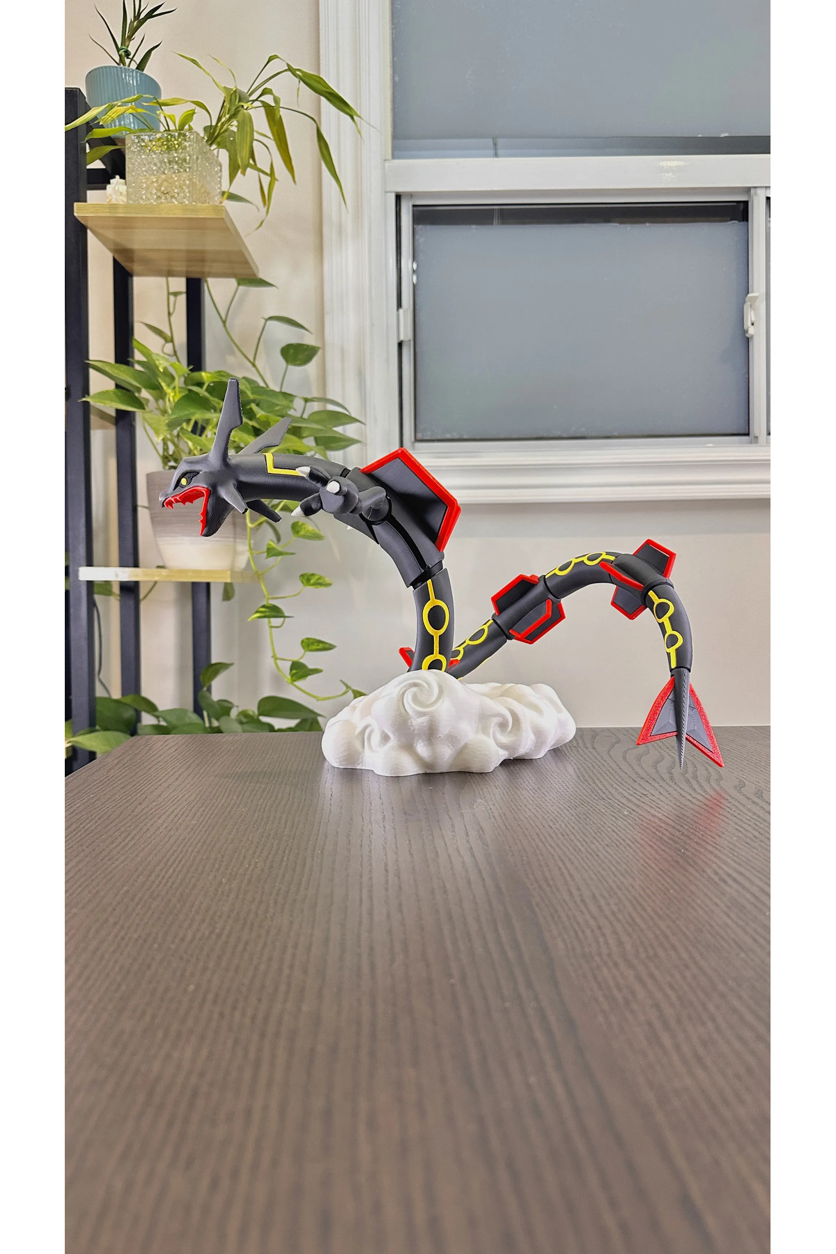 Rayquaza Pokemon Figure 23 cm 3D Print Collectible Decorative Game Character Figurine