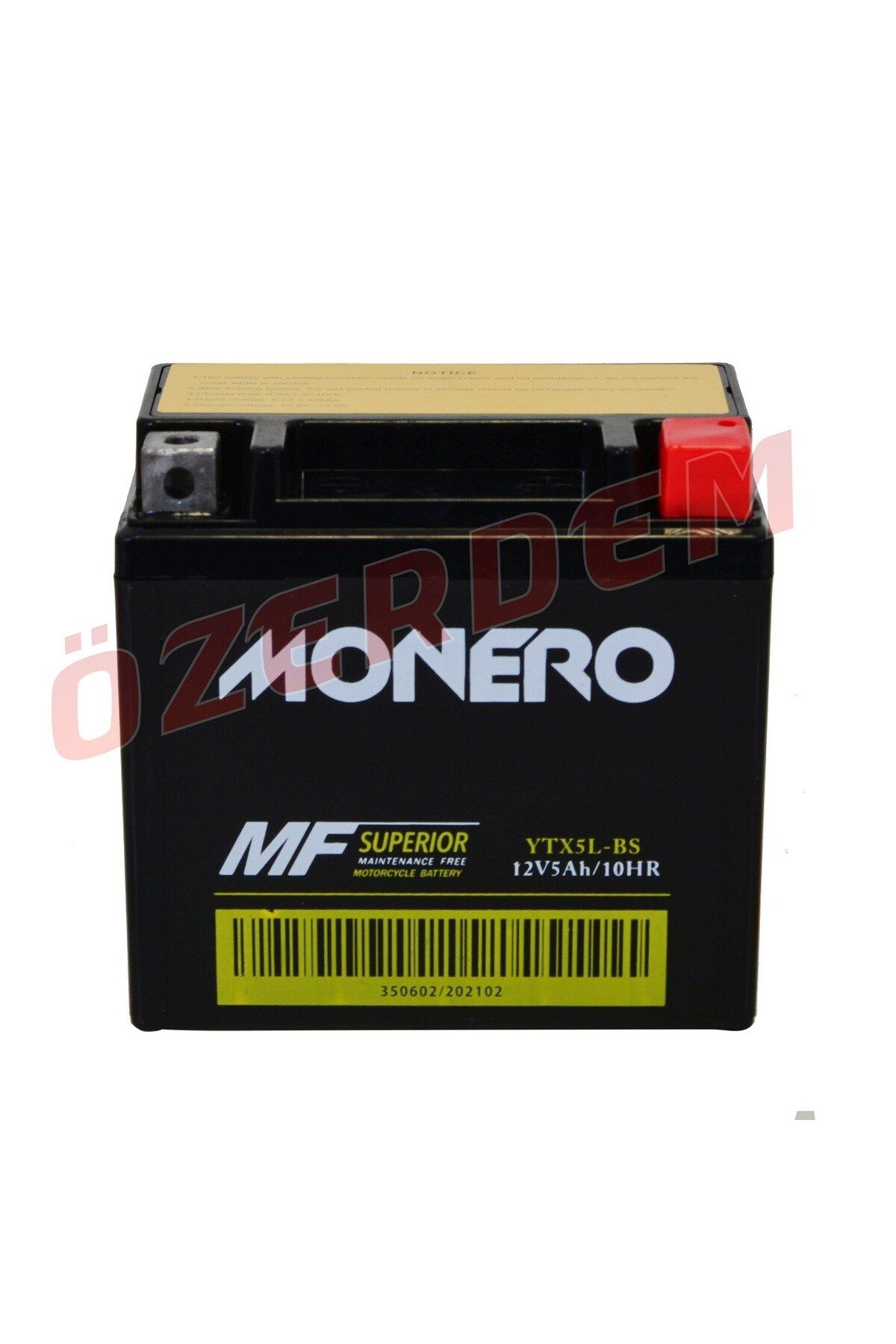 OEM Motosiklet Akü Bs 12v 5ah Yatık Monero Dio Bws Scooter 50 Titan