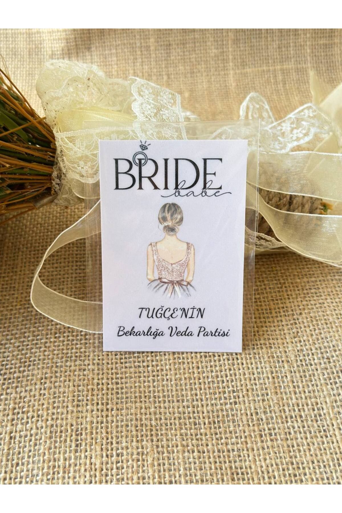 Renkia Studio Bride Partisi Magnet 15’li Set - Bekarlığa Veda Hediyeliği 6x9 cm