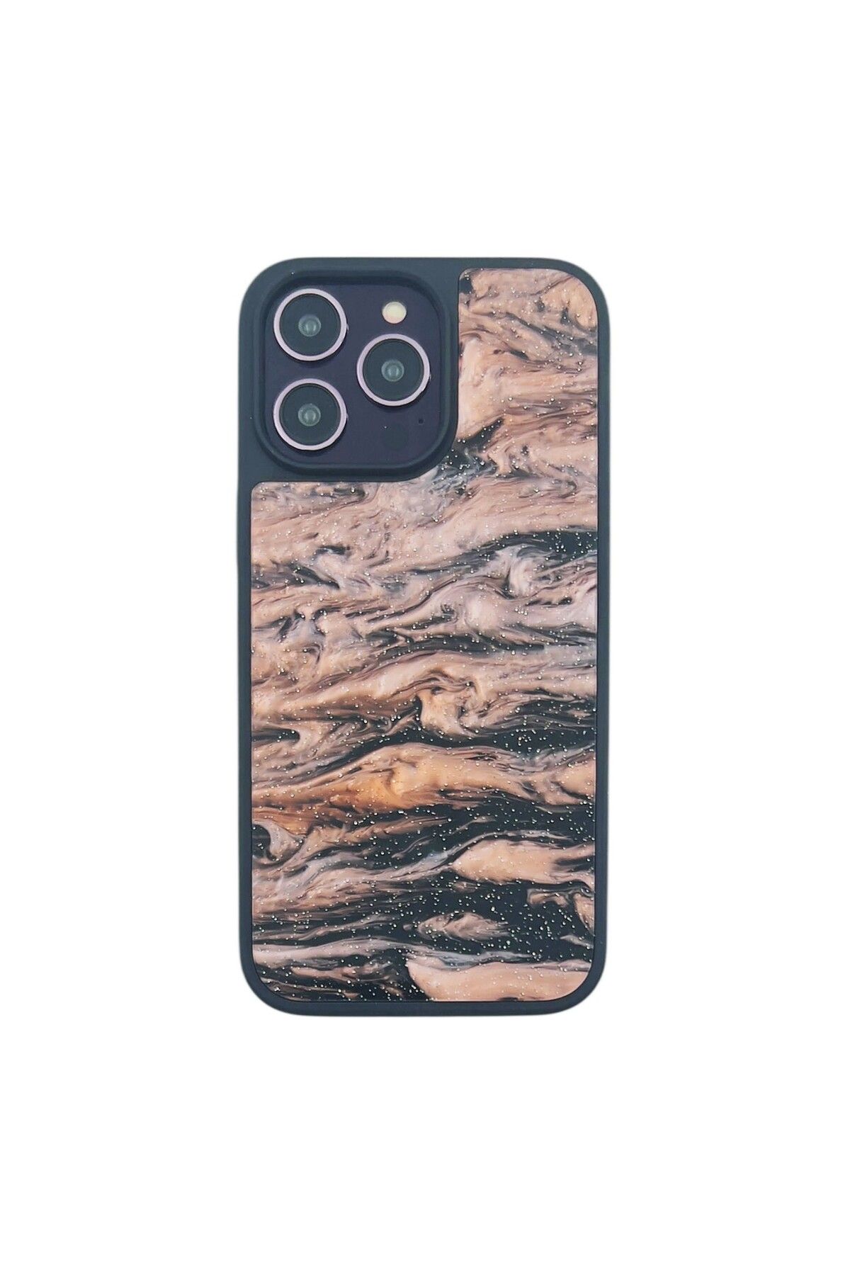 Nettech Apple iPhone 14 Pro Uyumlu NT-N071 Arka Koruma Kılıf (Kahverengi) NT-113551