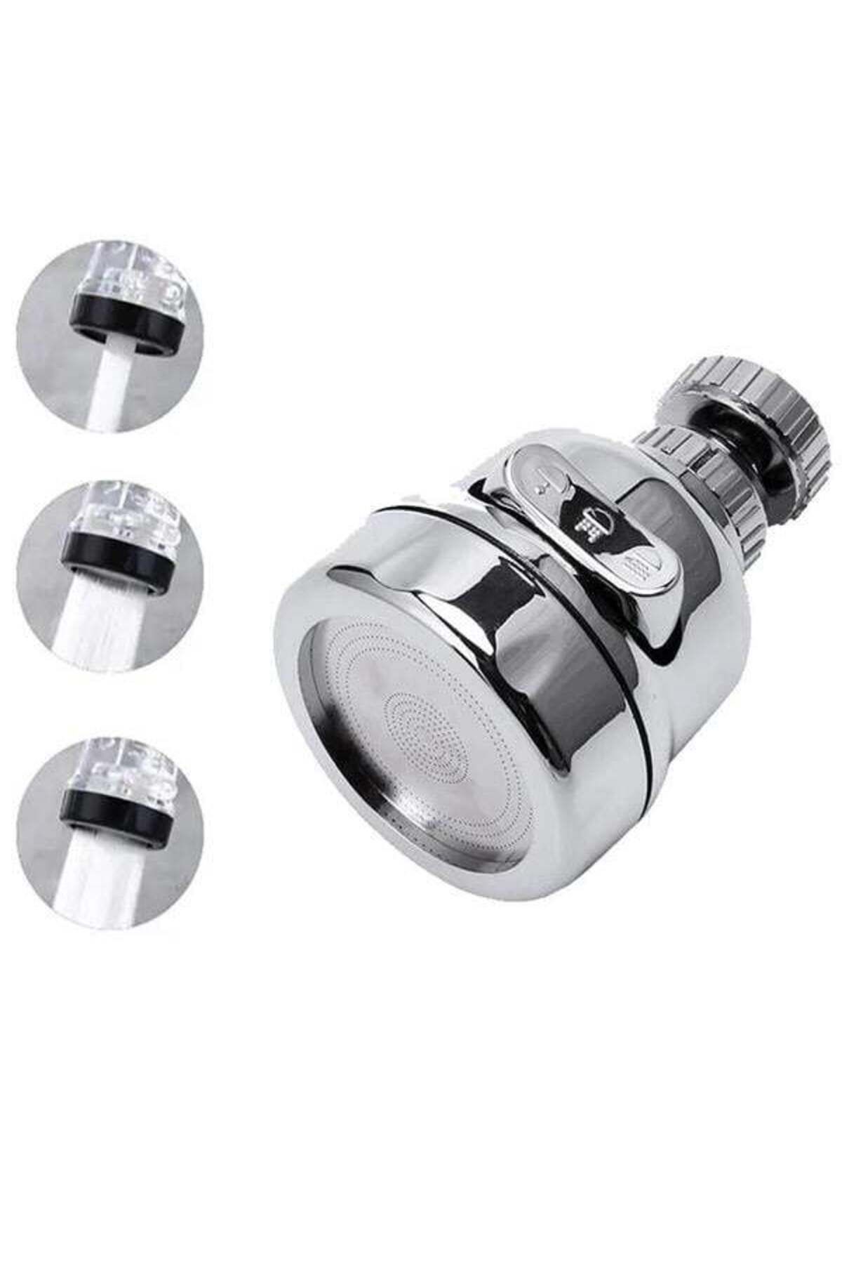 Zayla Sunup SN-27115 3 Kademeli Tasarruflu Musluk Başlığı 360 Derece