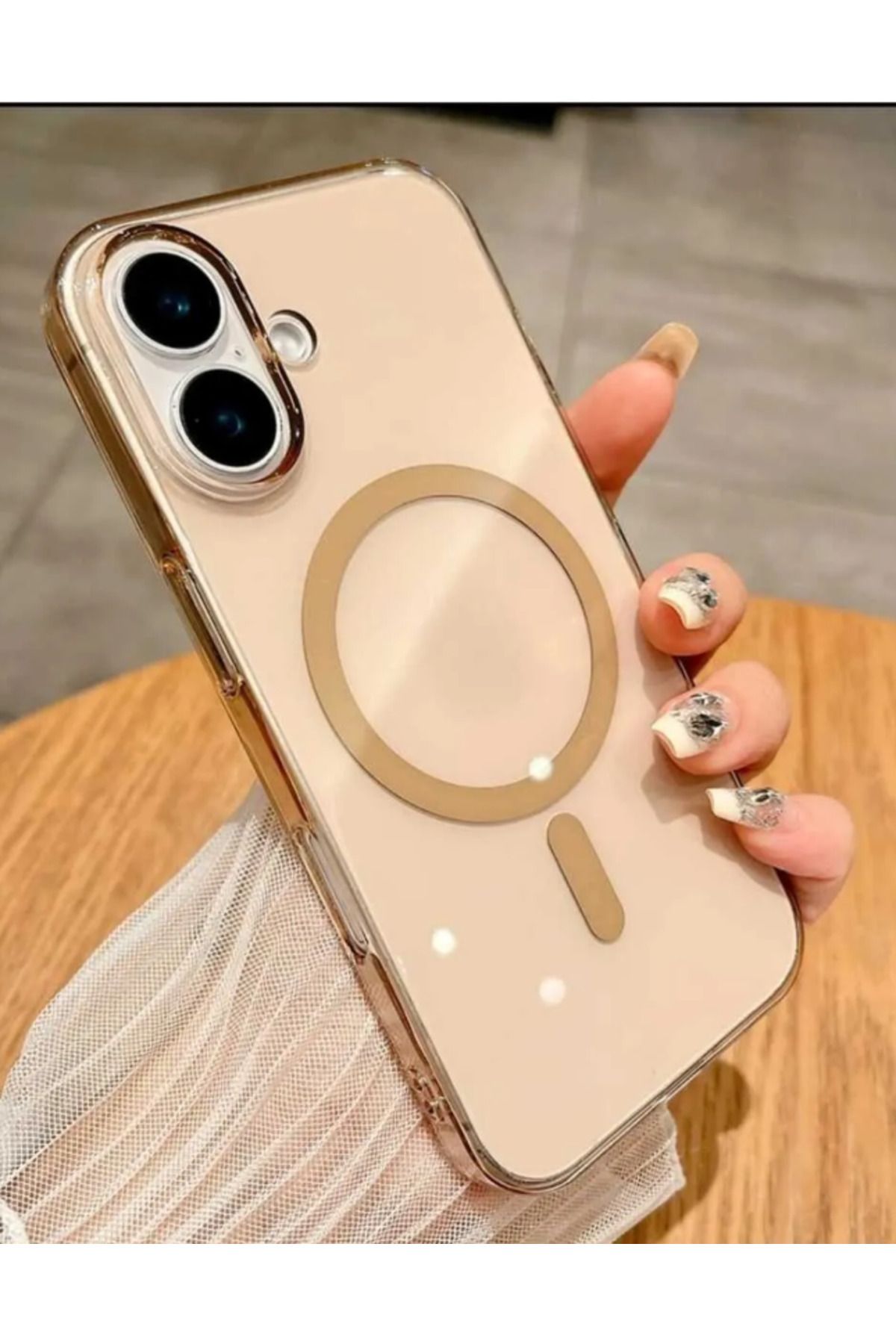 shop iPhone 16 Şeffaf Sert Kılıf – Saf Görünüm, Net Koruma!