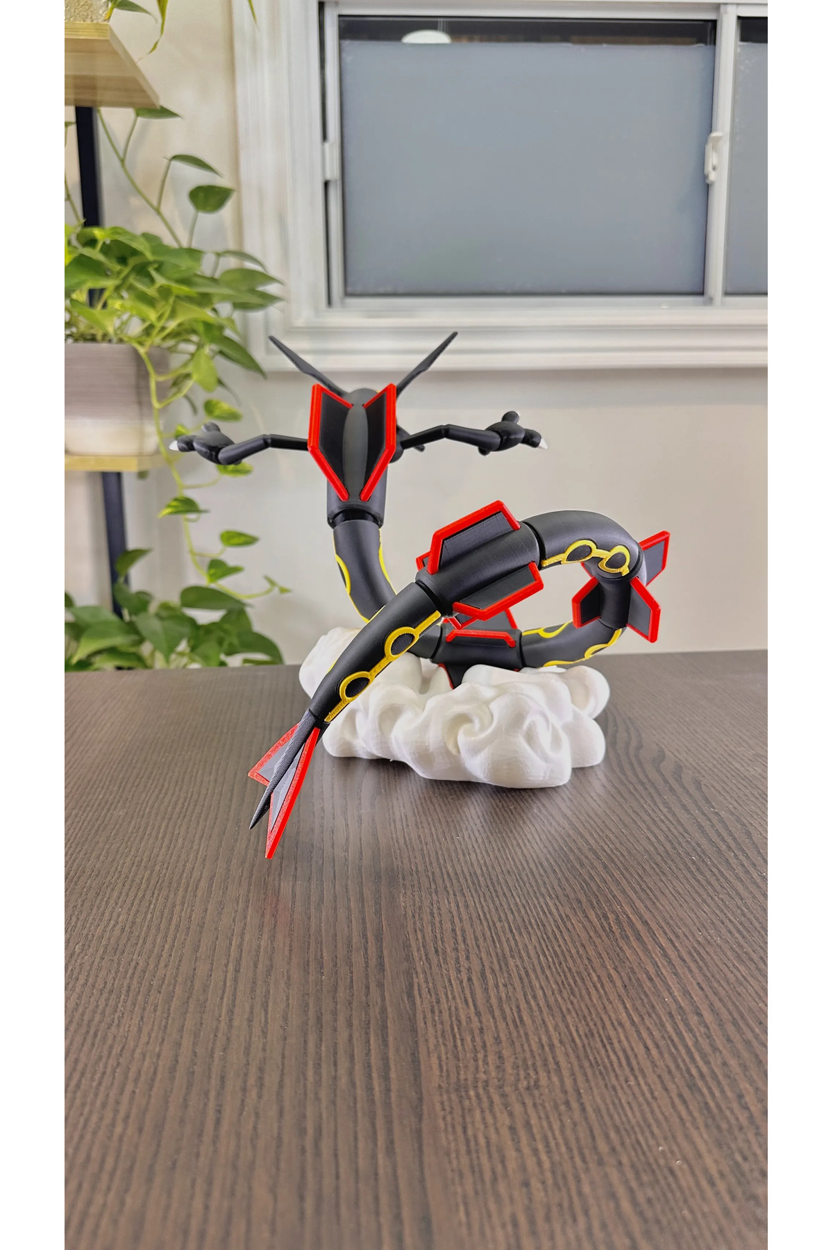 Rayquaza Pokemon Figure 23 cm 3D Print Collectible Decorative Game Character Figurine