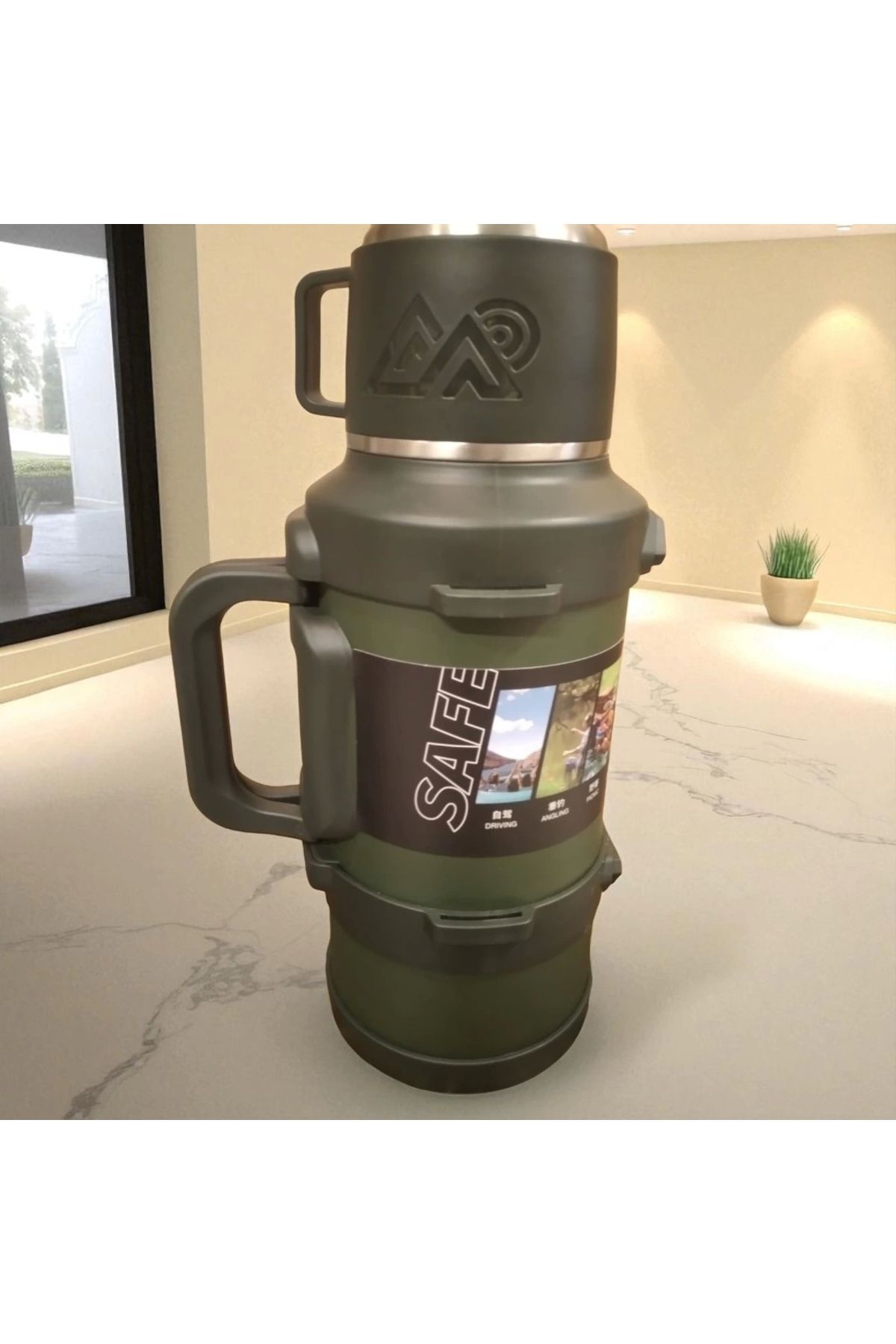 safe Paslanmaz Çelik Termos - 1.8 Litre - 5 Farklı Renk Seçeneği