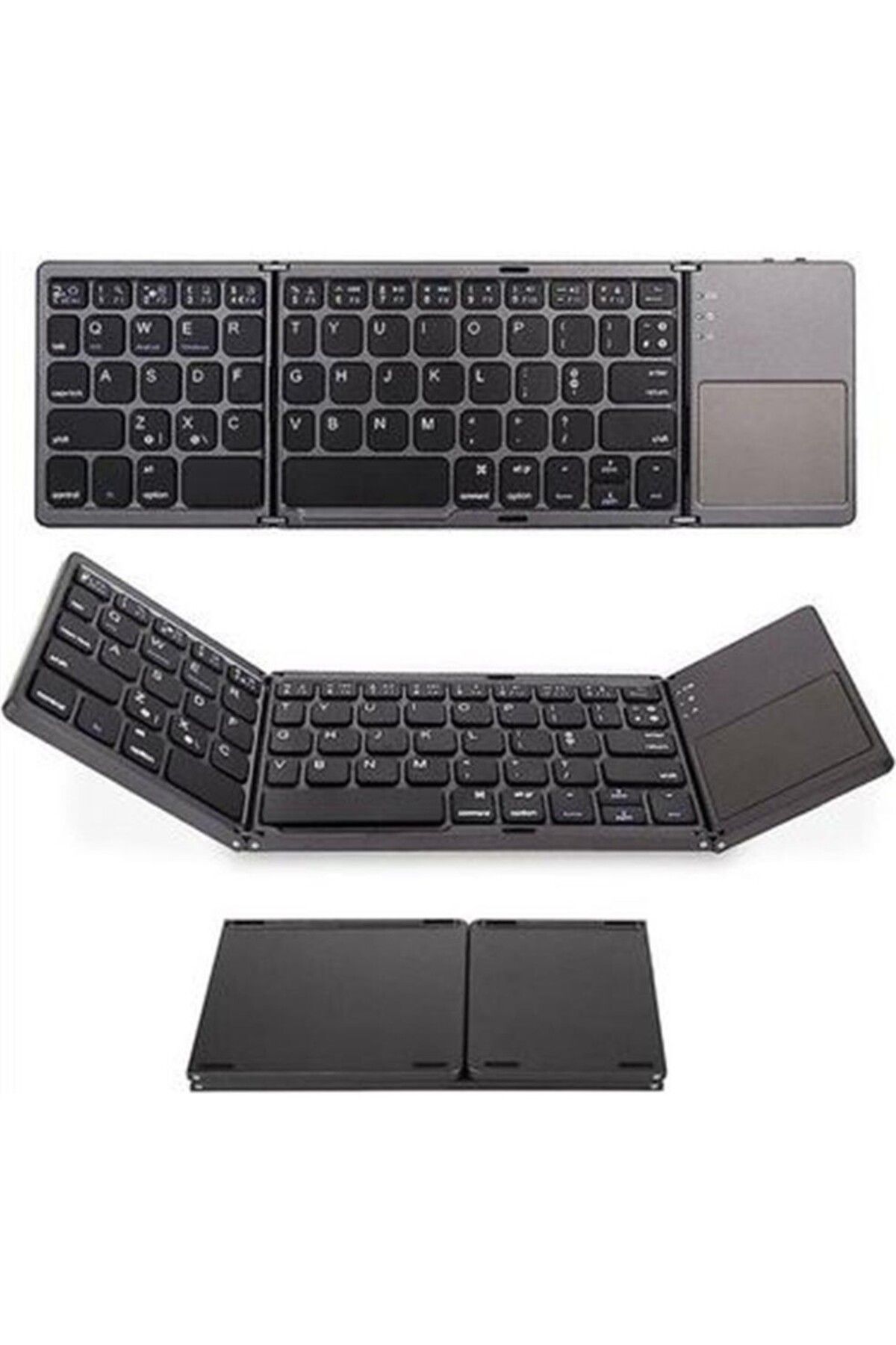 S-Line Sline Y-041 Katlanabilir Kablosuz Bluetooth Klavye Touchpadli Taşınabilir